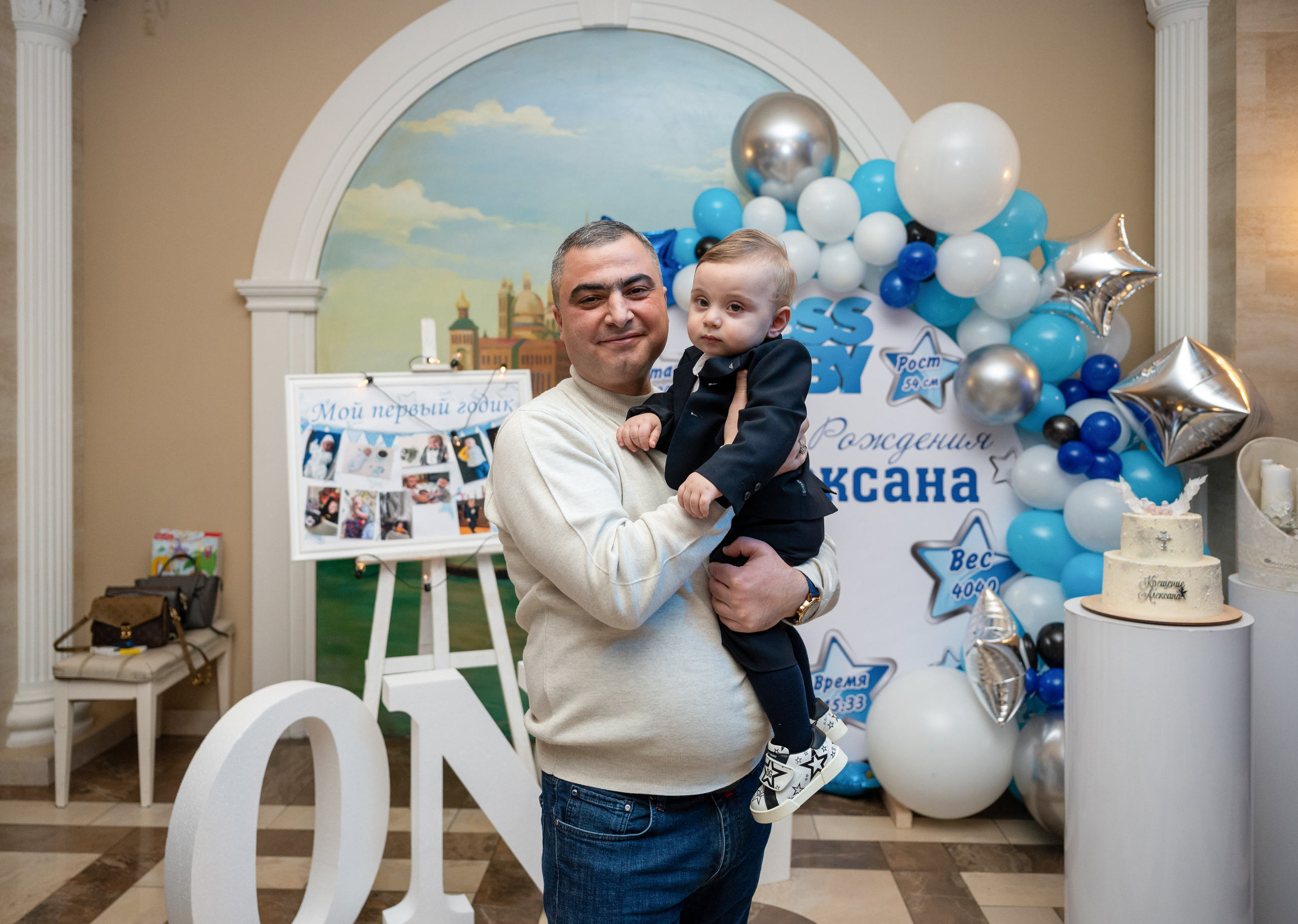 ДР Алексана 1 годик. Семейный и контент фотограф в Москве Alira