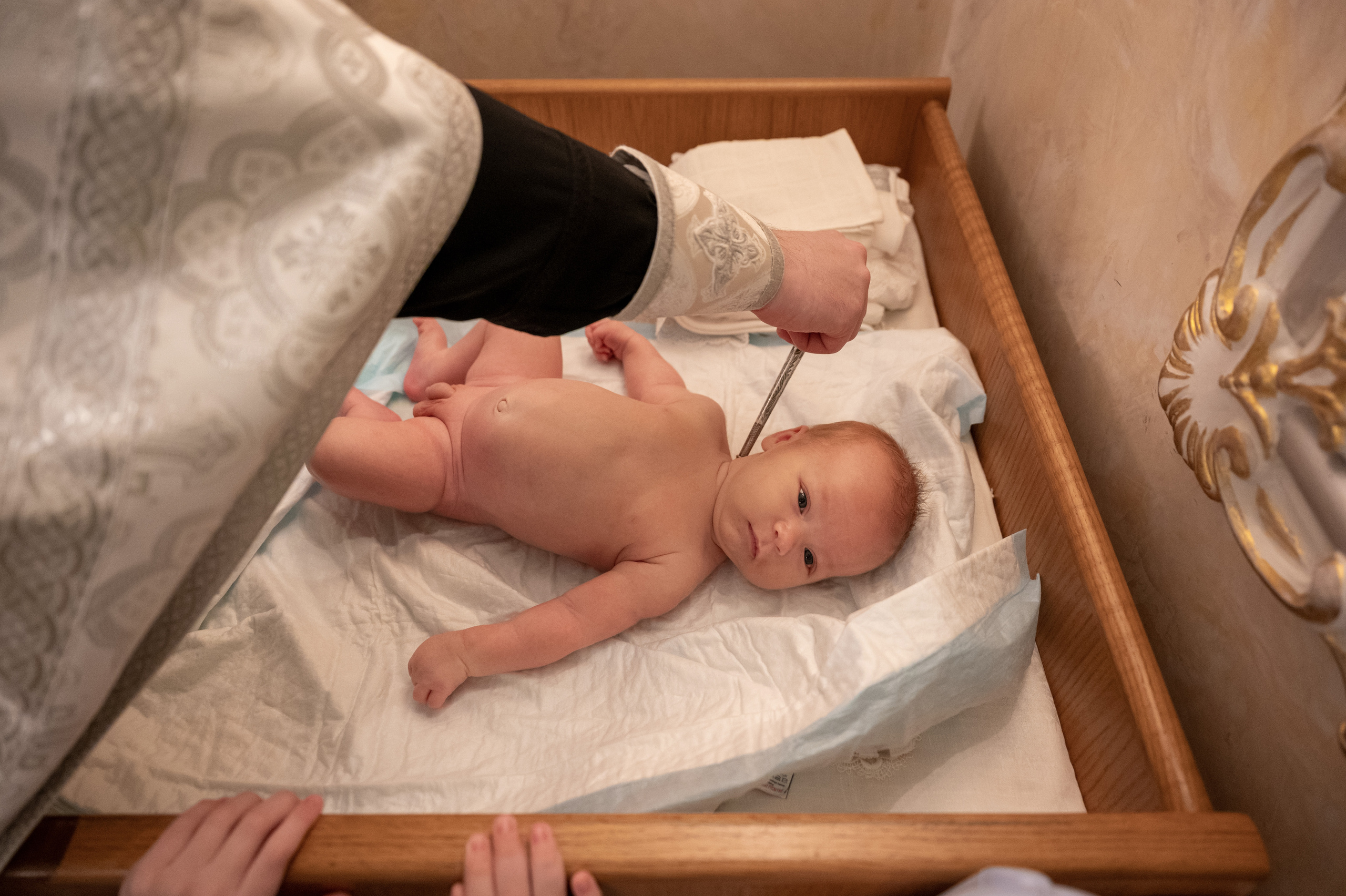 Крещение Андрея. Семейный и контент фотограф в Москве Alira