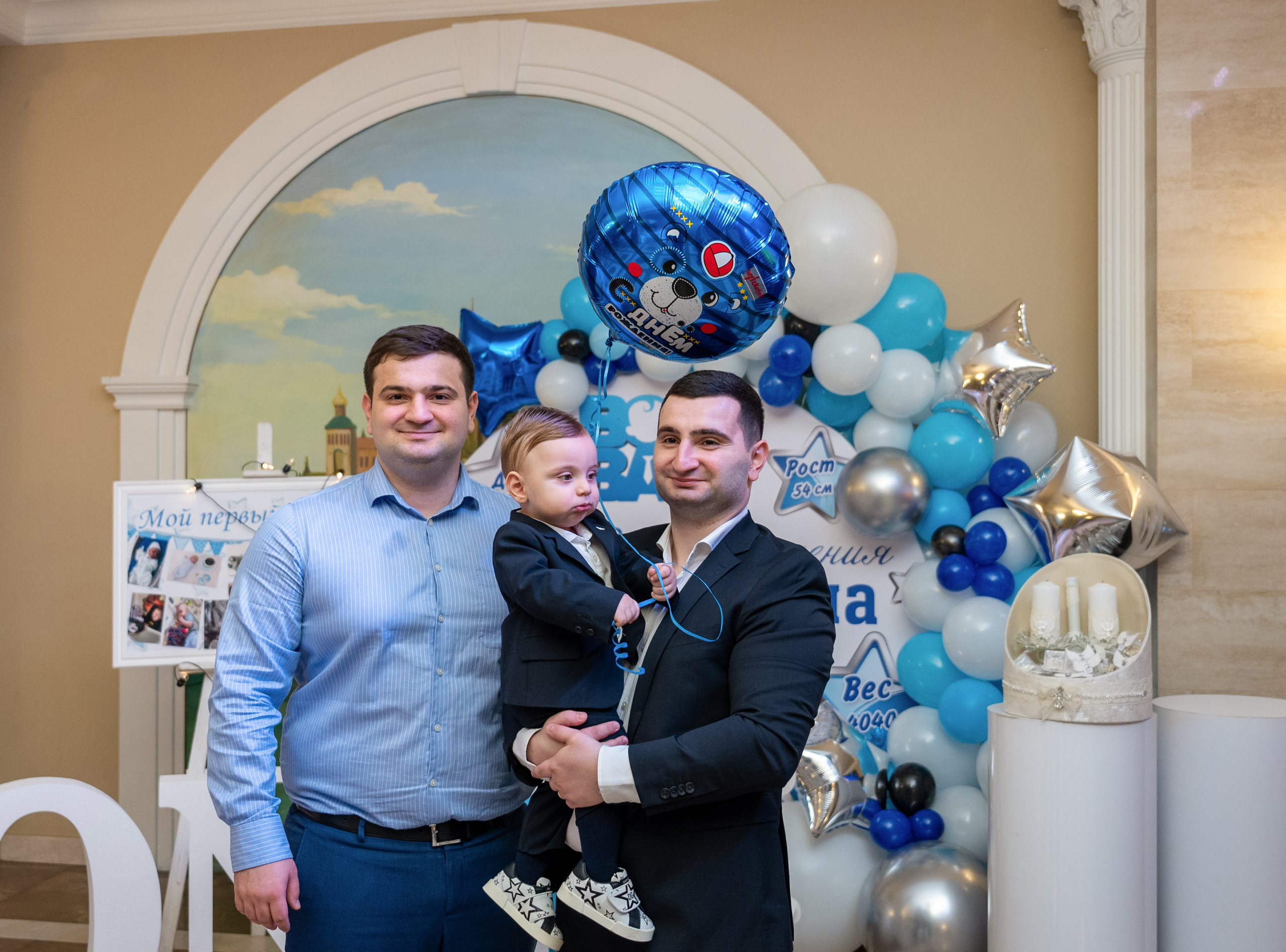 ДР Алексана 1 годик. Семейный и контент фотограф в Москве Alira