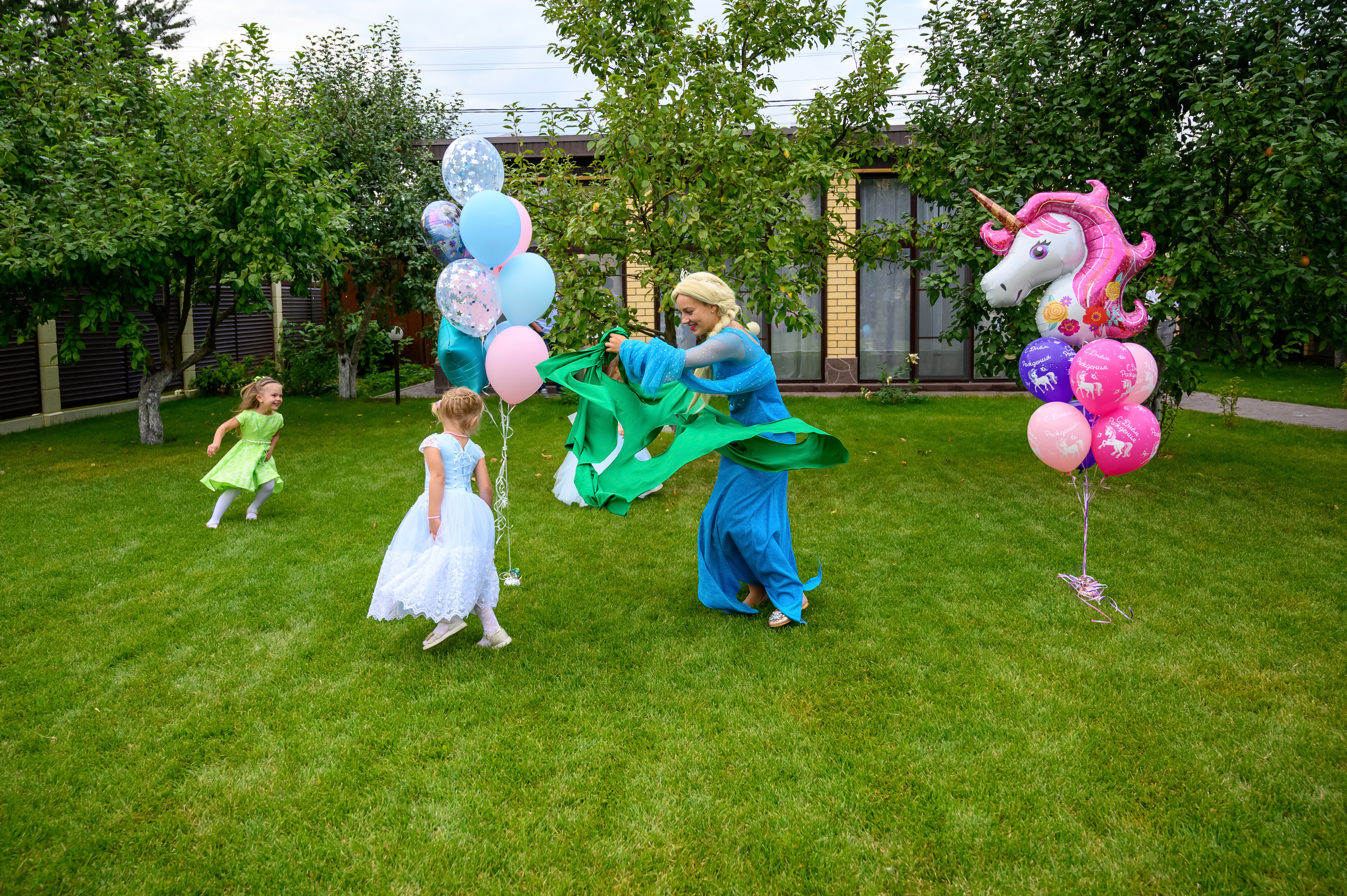 ДР Насти 4 года. Семейный и контент фотограф в Москве Alira