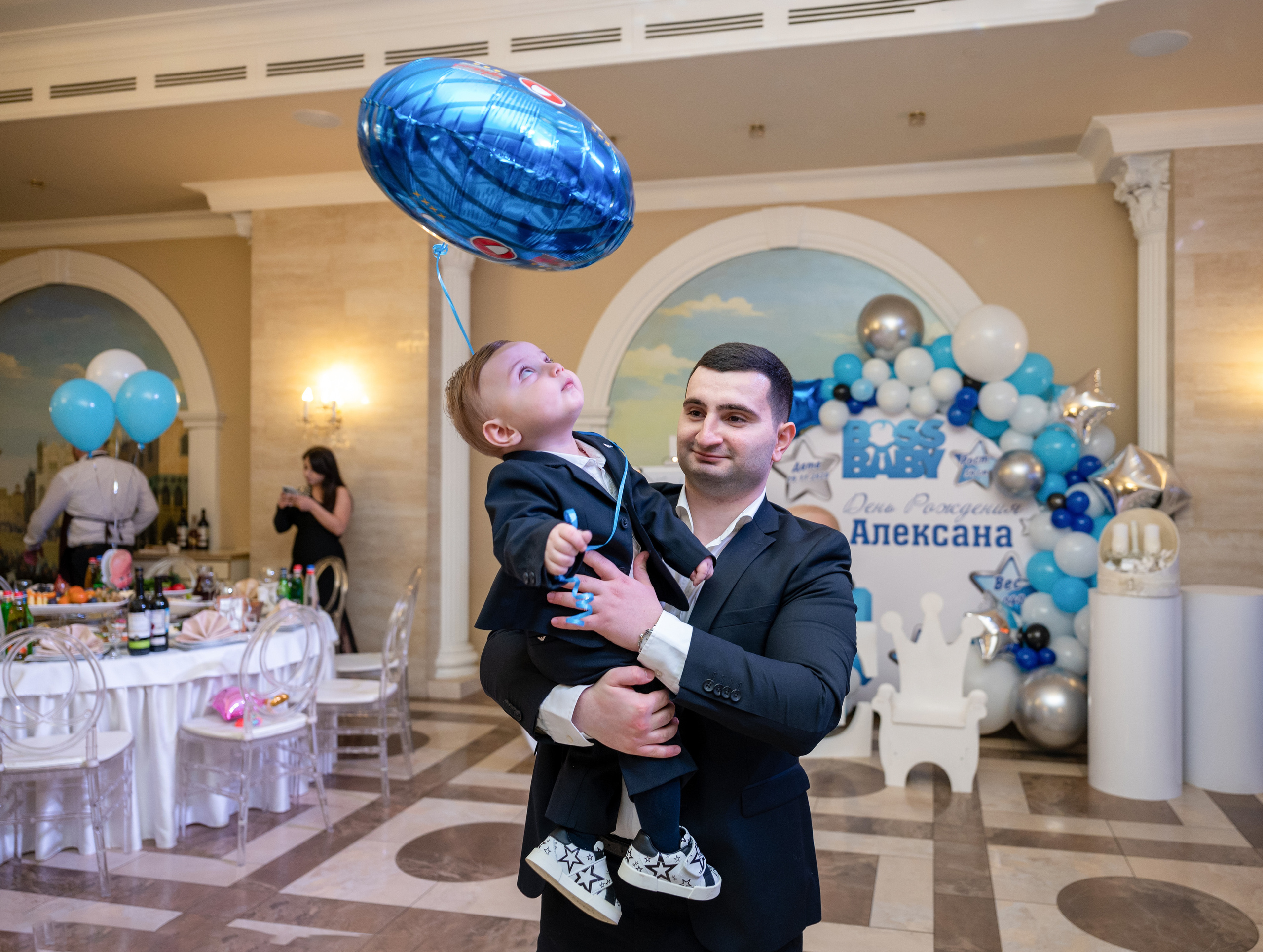 ДР Алексана 1 годик. Семейный и контент фотограф в Москве Alira