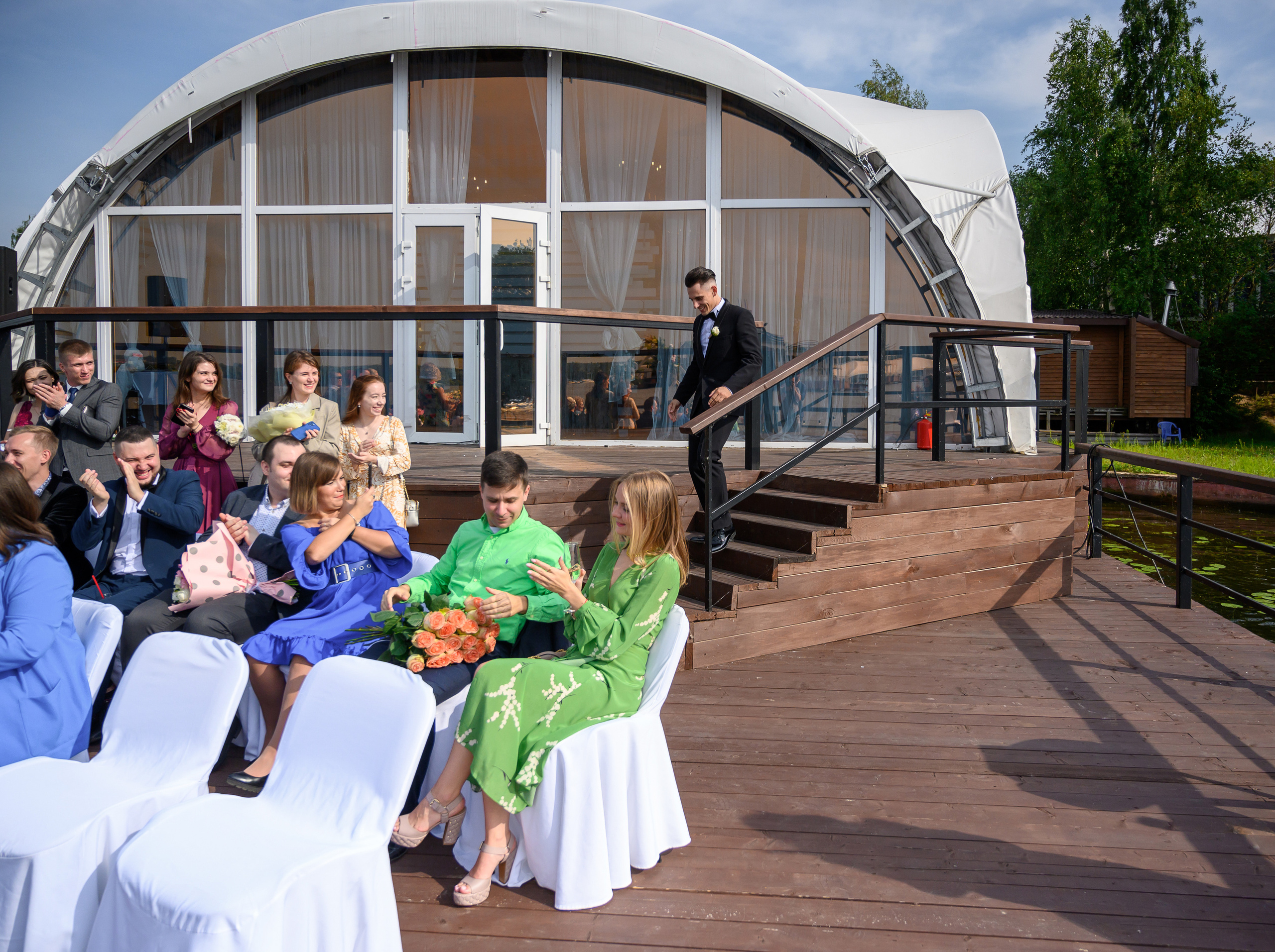 Свадьба на закате, съемка на закате. Семейный и контент фотограф в Москве Alira