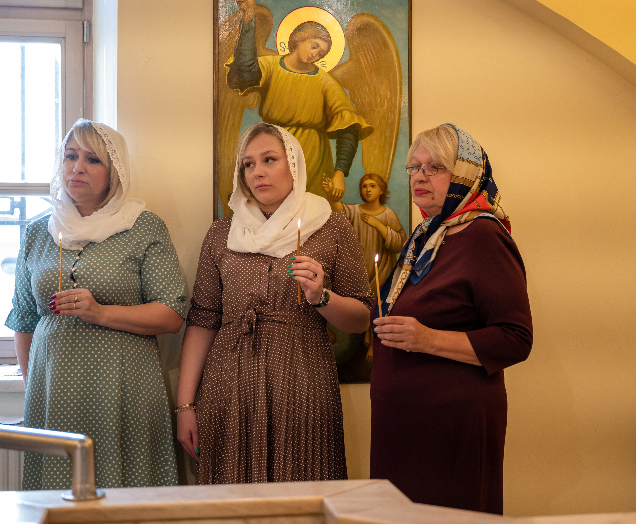 Крещение Кирилла. Семейный и контент фотограф в Москве Alira