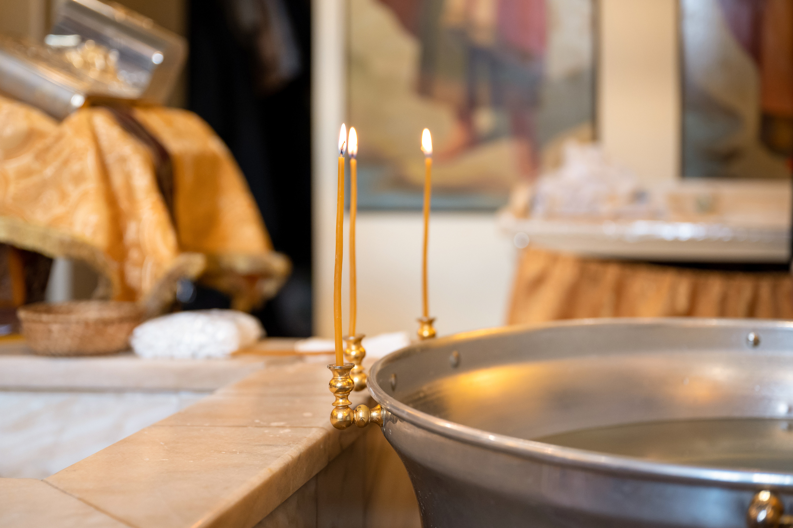 Крещение Кирилла. Семейный и контент фотограф в Москве Alira