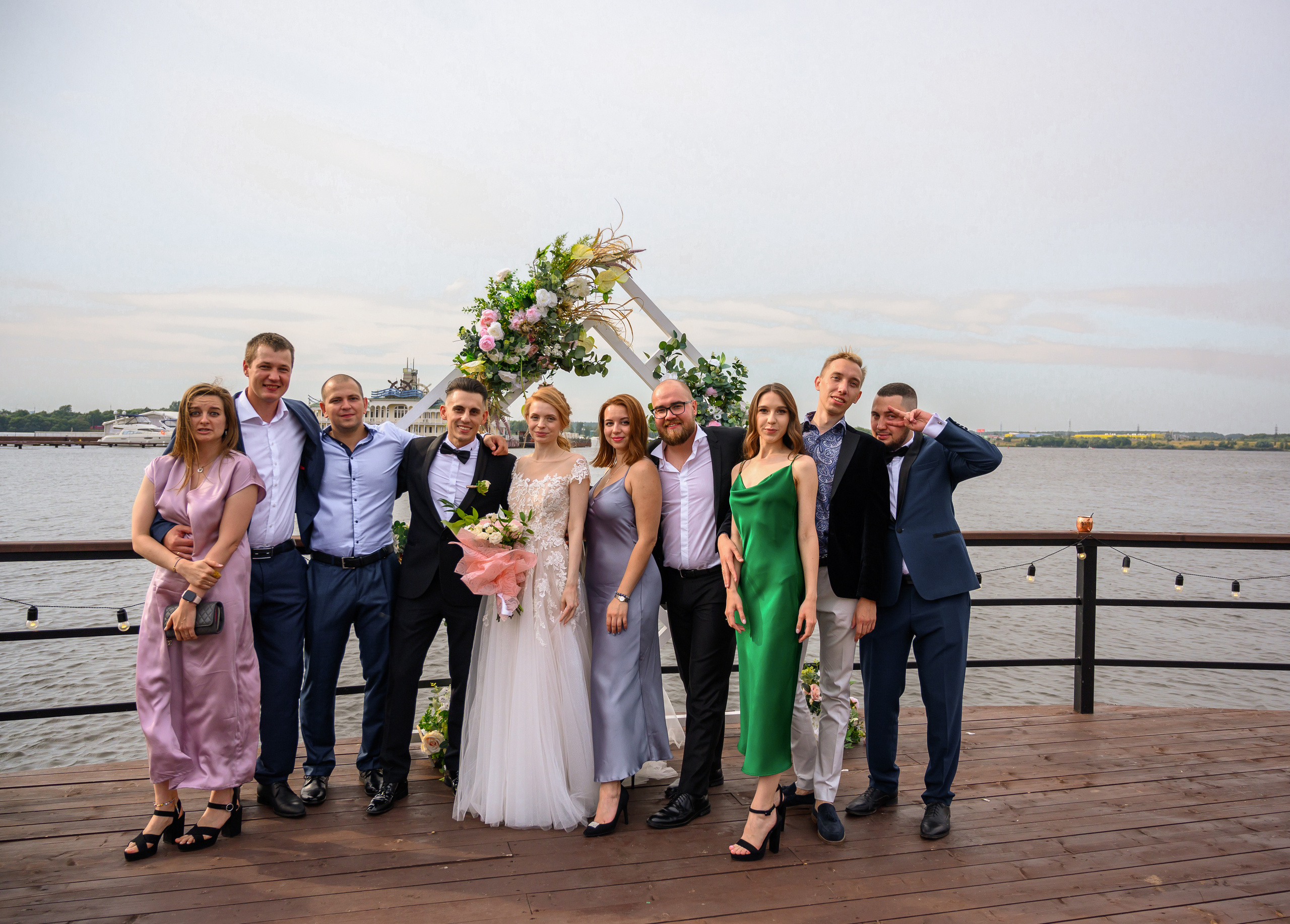 Свадьба на закате, съемка на закате. Семейный и контент фотограф в Москве Alira