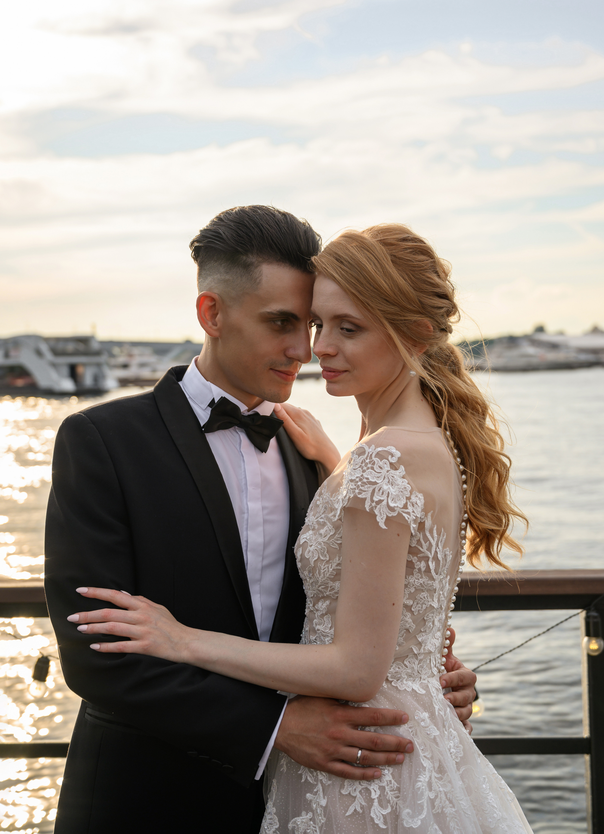 Свадьба на закате, съемка на закате. Семейный и контент фотограф в Москве Alira