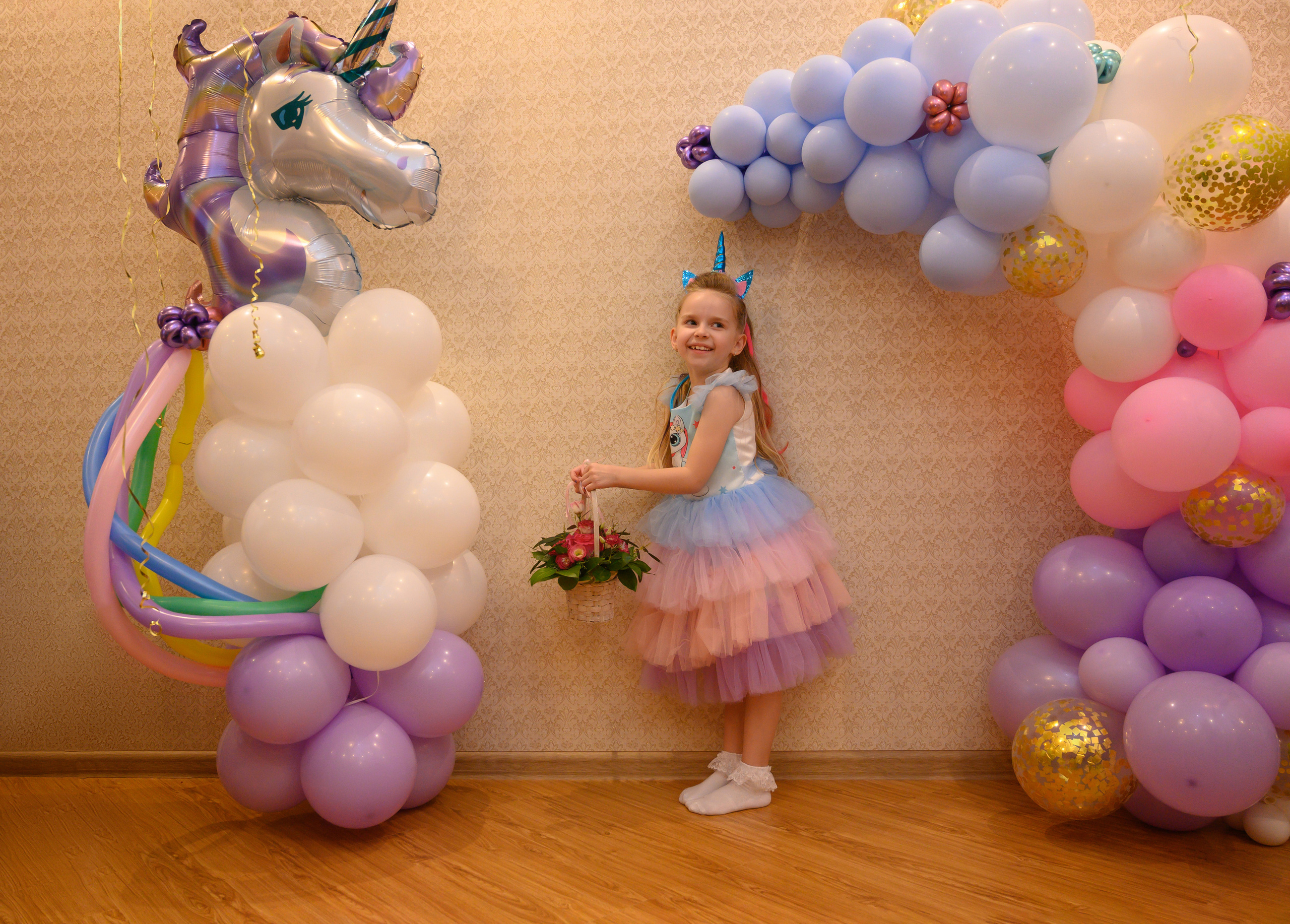 ДР Даши 7 лет. Семейный и контент фотограф в Москве Alira