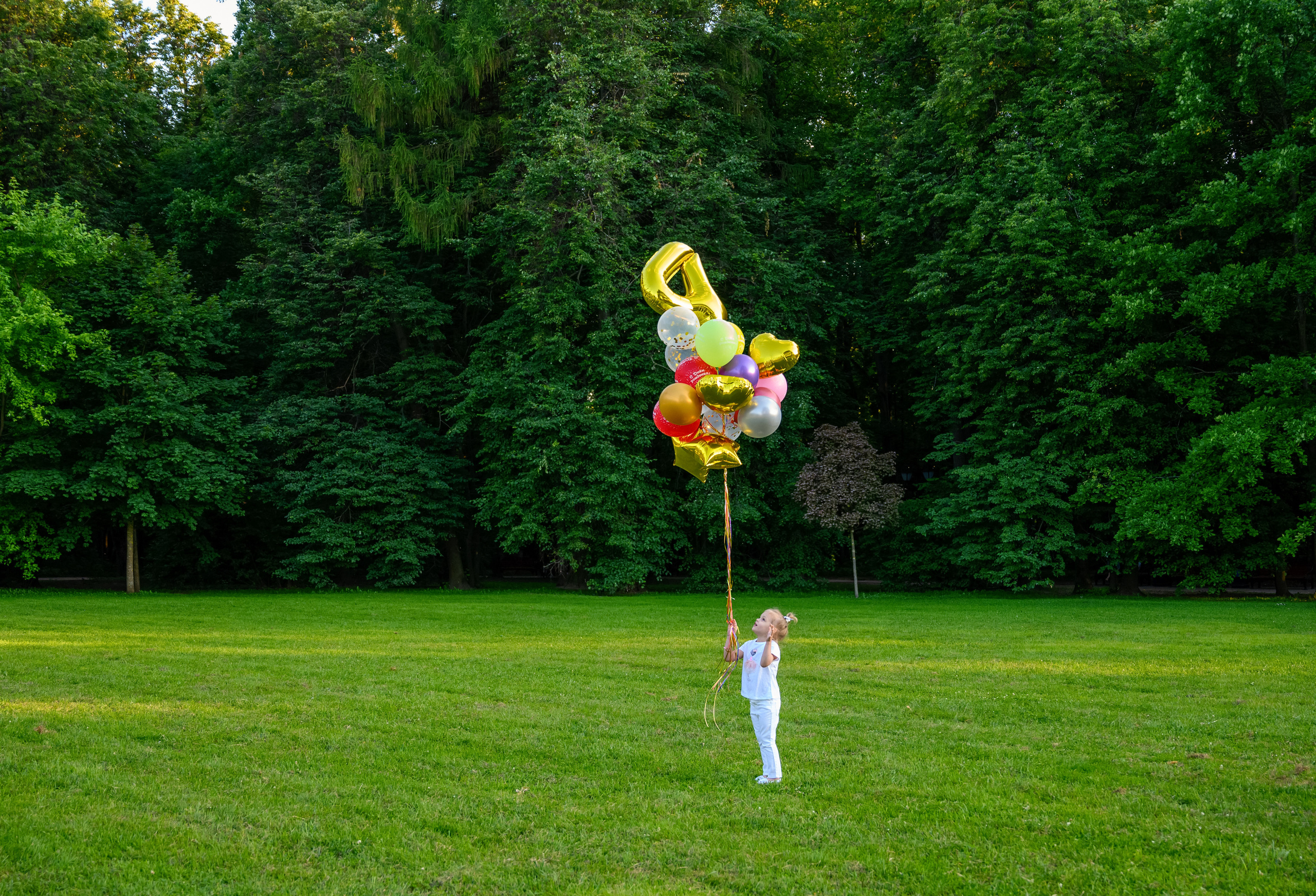 ДР Анюты 4 года. Семейный и контент фотограф в Москве Alira