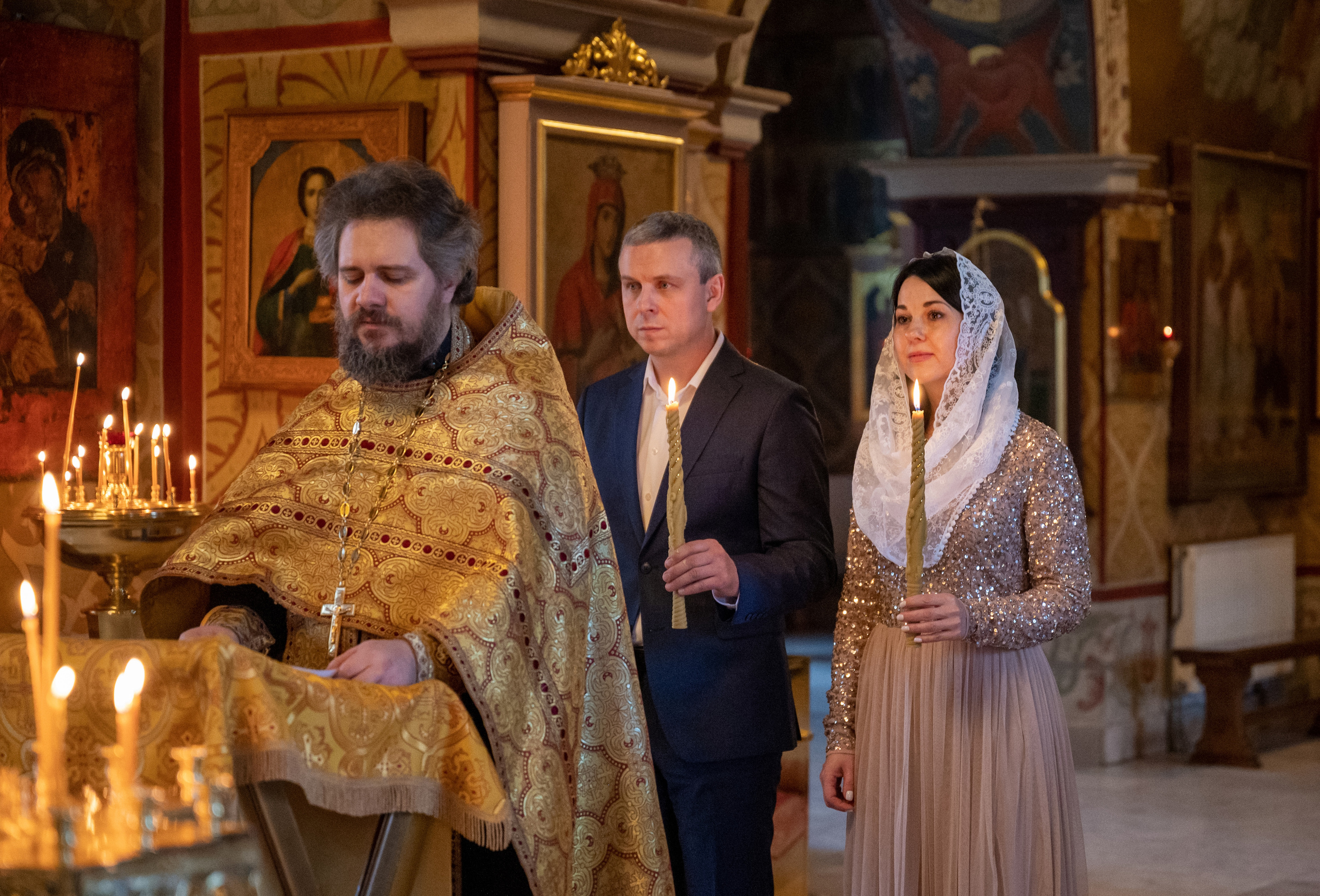 Венчание Александра и Ирины. Семейный и контент фотограф в Москве Alira