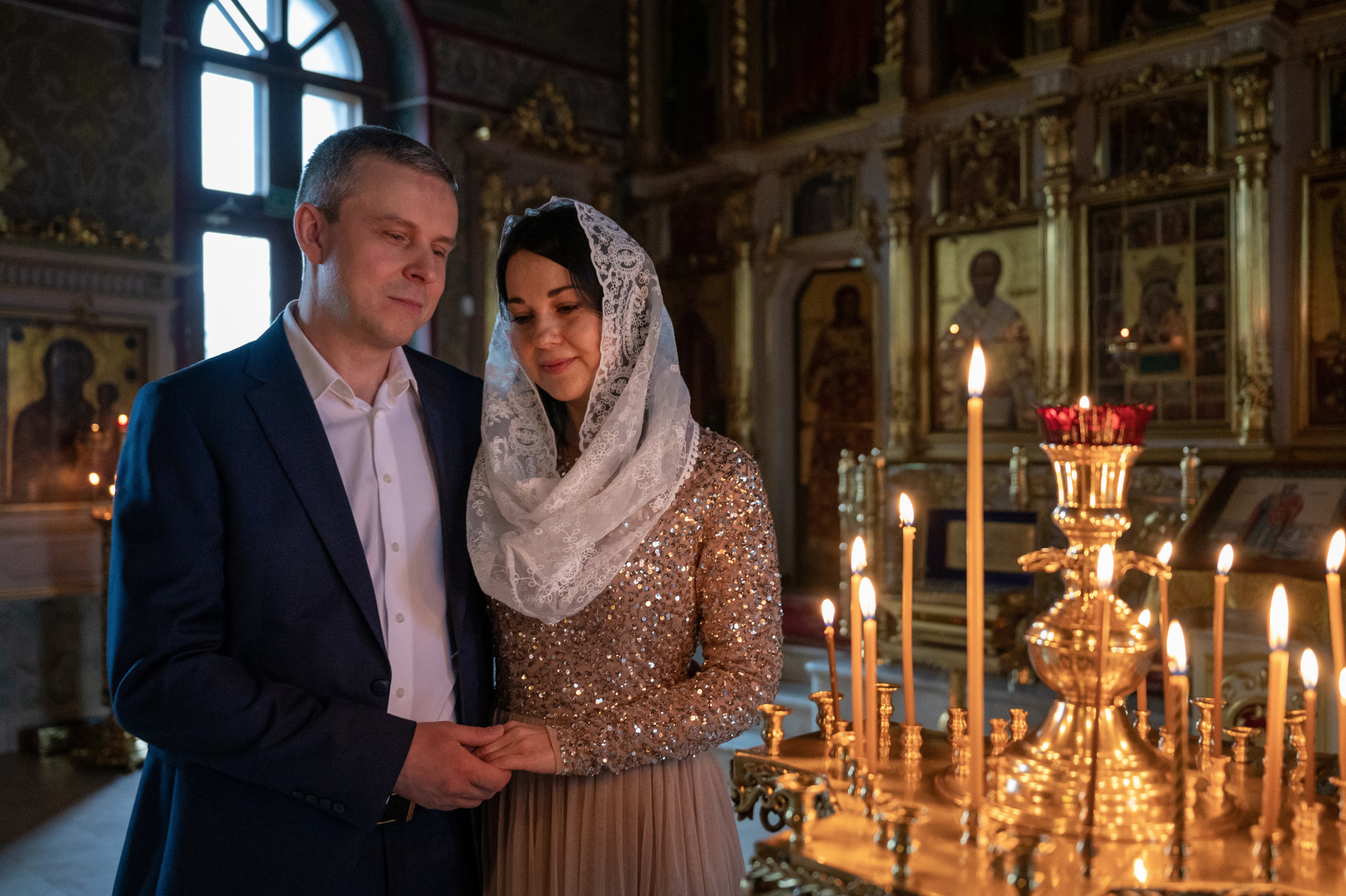 Венчание Александра и Ирины. Семейный и контент фотограф в Москве Alira
