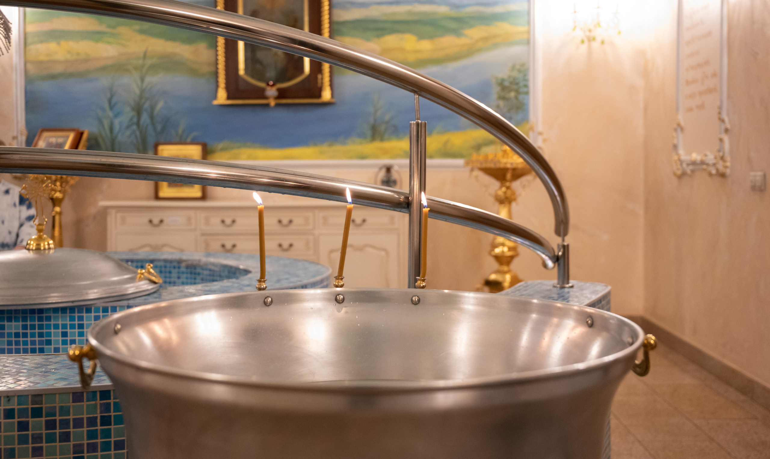 Крещение Андрея. Семейный и контент фотограф в Москве Alira