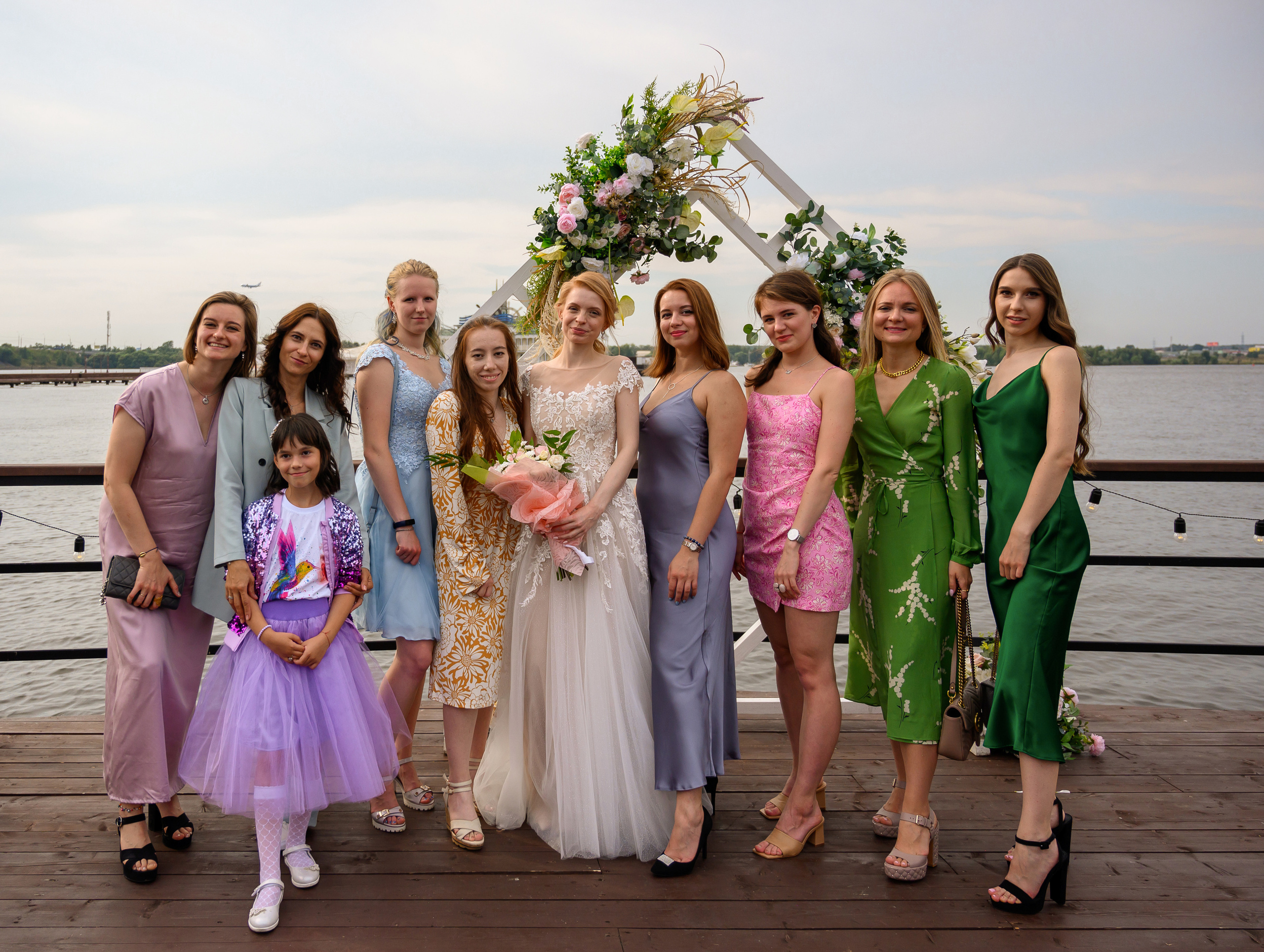 Свадьба на закате, съемка на закате. Семейный и контент фотограф в Москве Alira