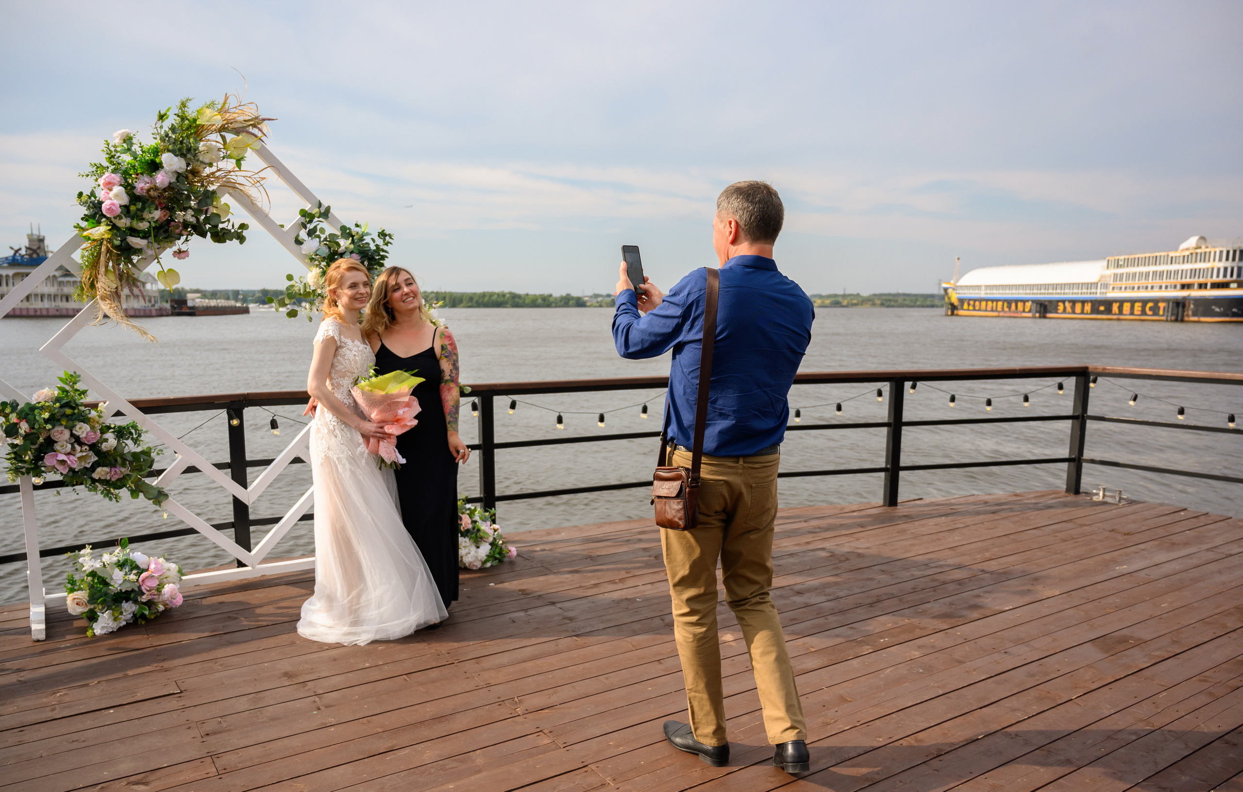 Свадьба на закате, съемка на закате. Семейный и контент фотограф в Москве Alira