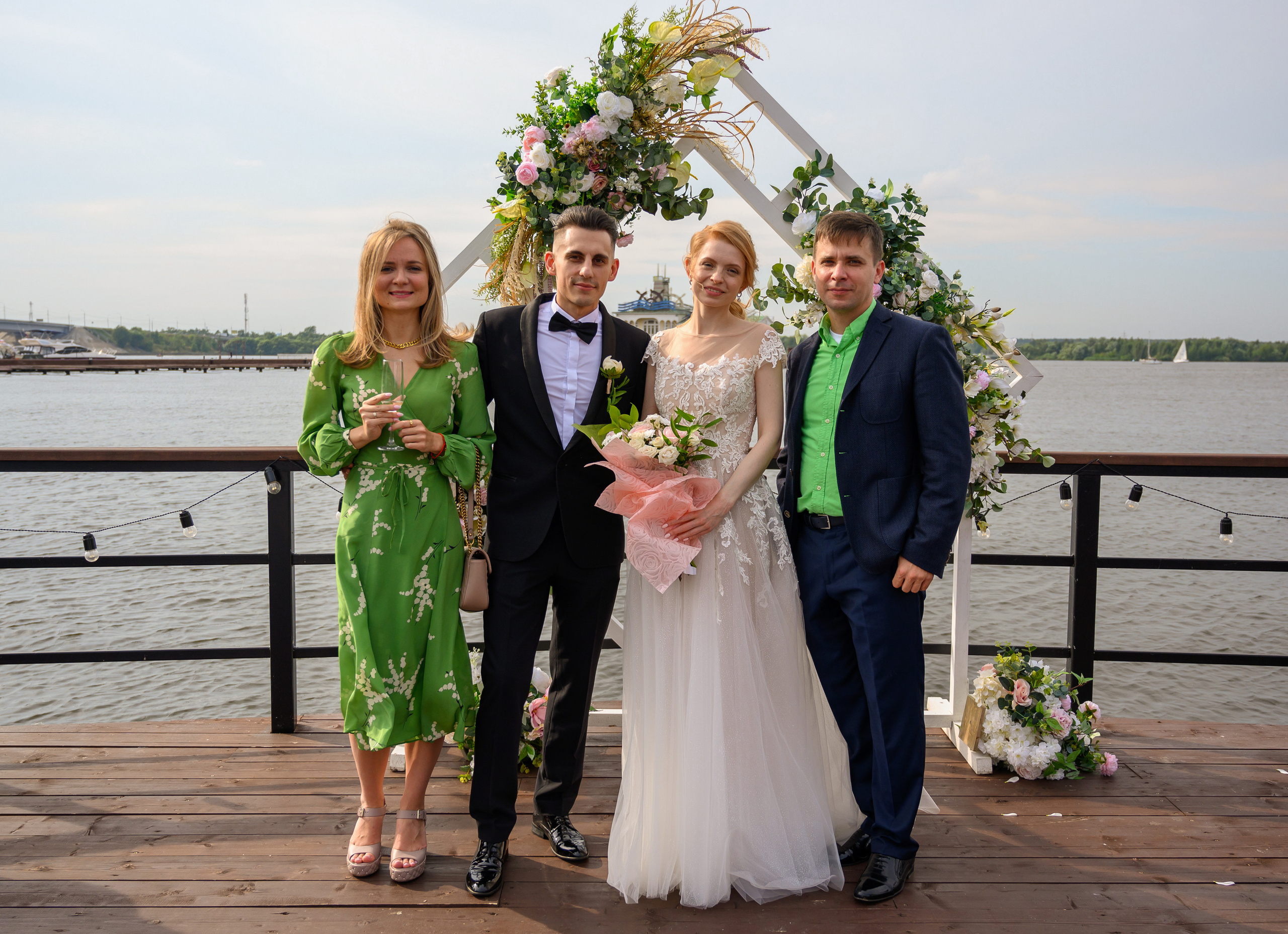 Свадьба на закате, съемка на закате. Семейный и контент фотограф в Москве Alira