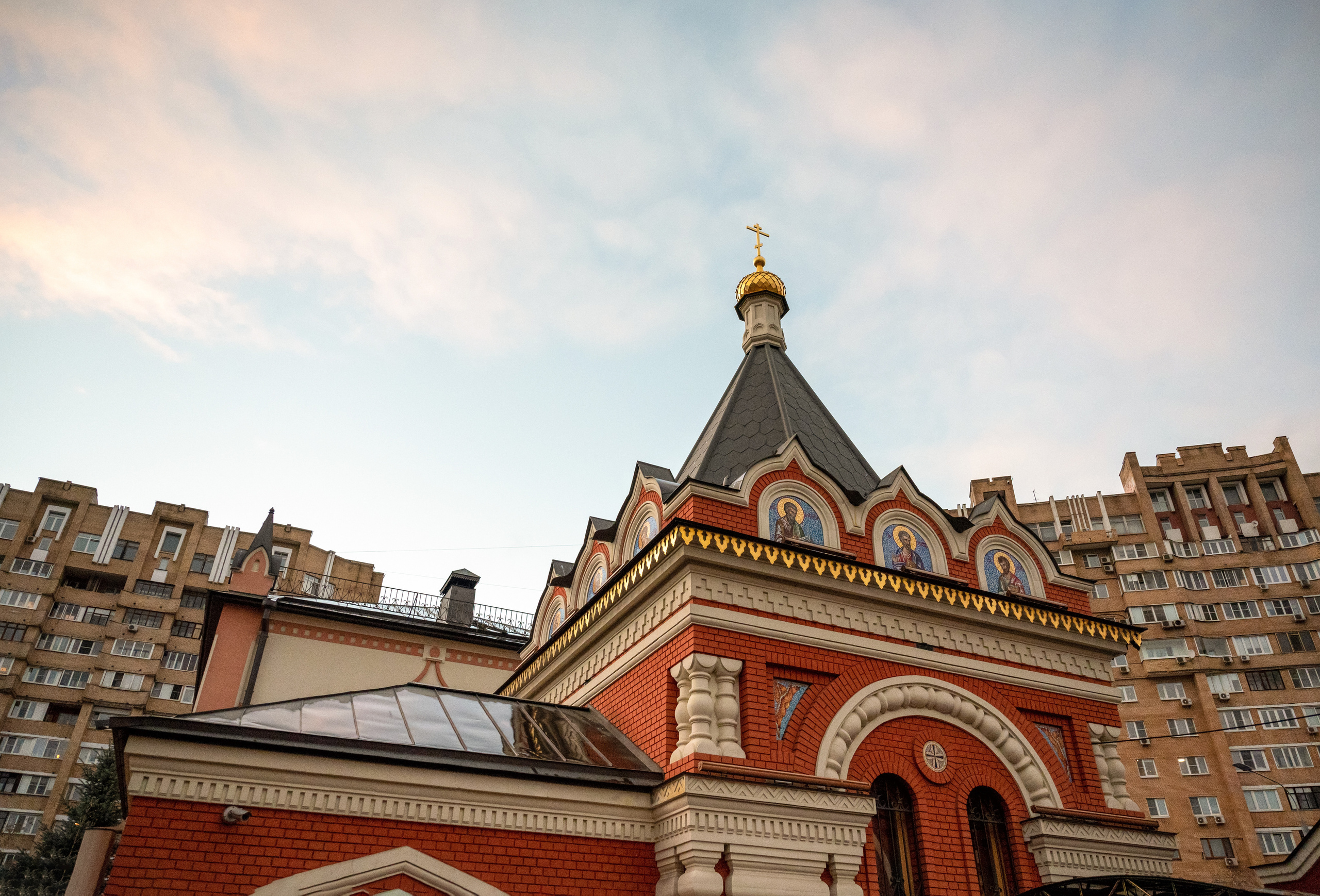 Крещение Андрея. Семейный и контент фотограф в Москве Alira