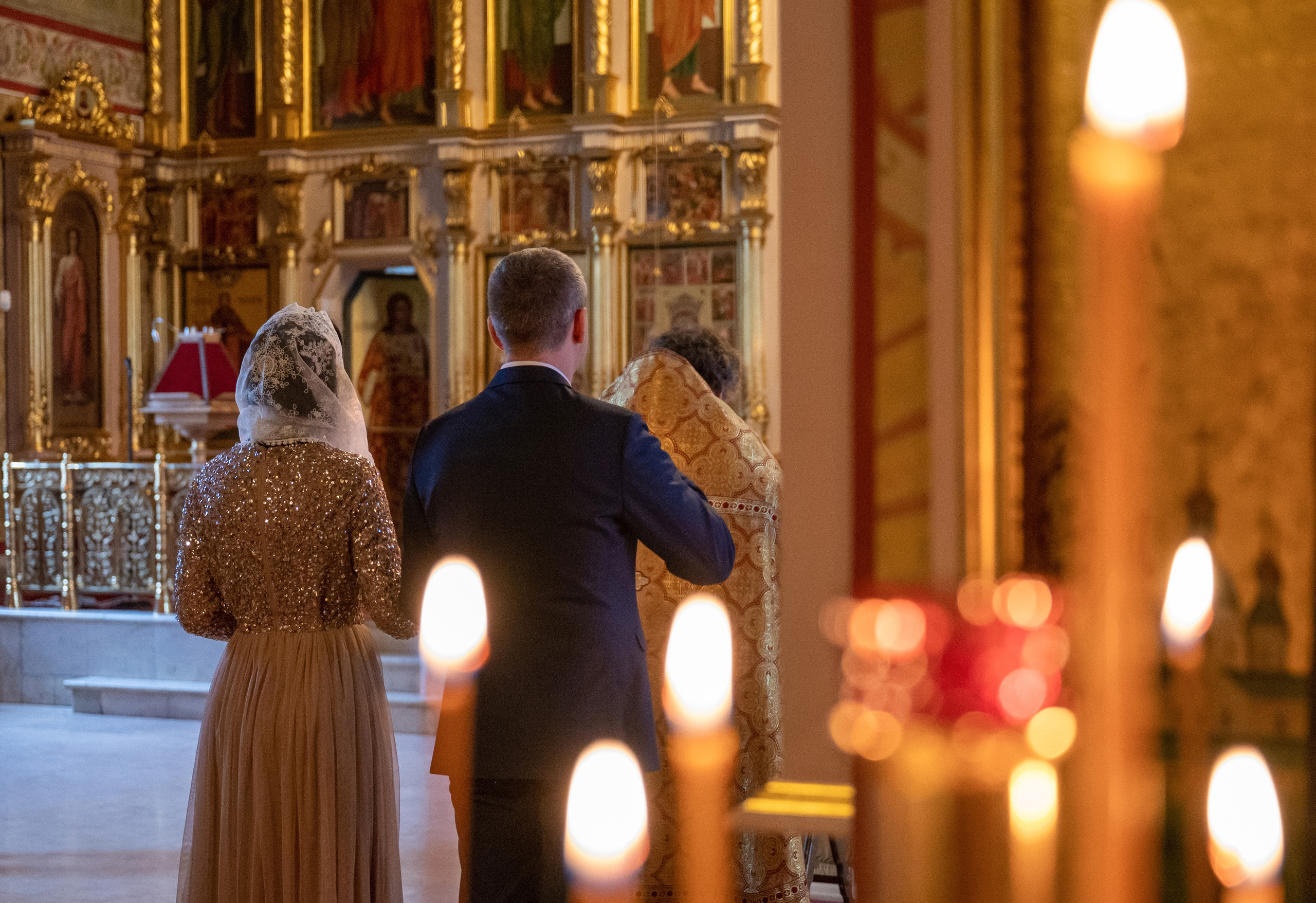 Венчание Александра и Ирины. Семейный и контент фотограф в Москве Alira