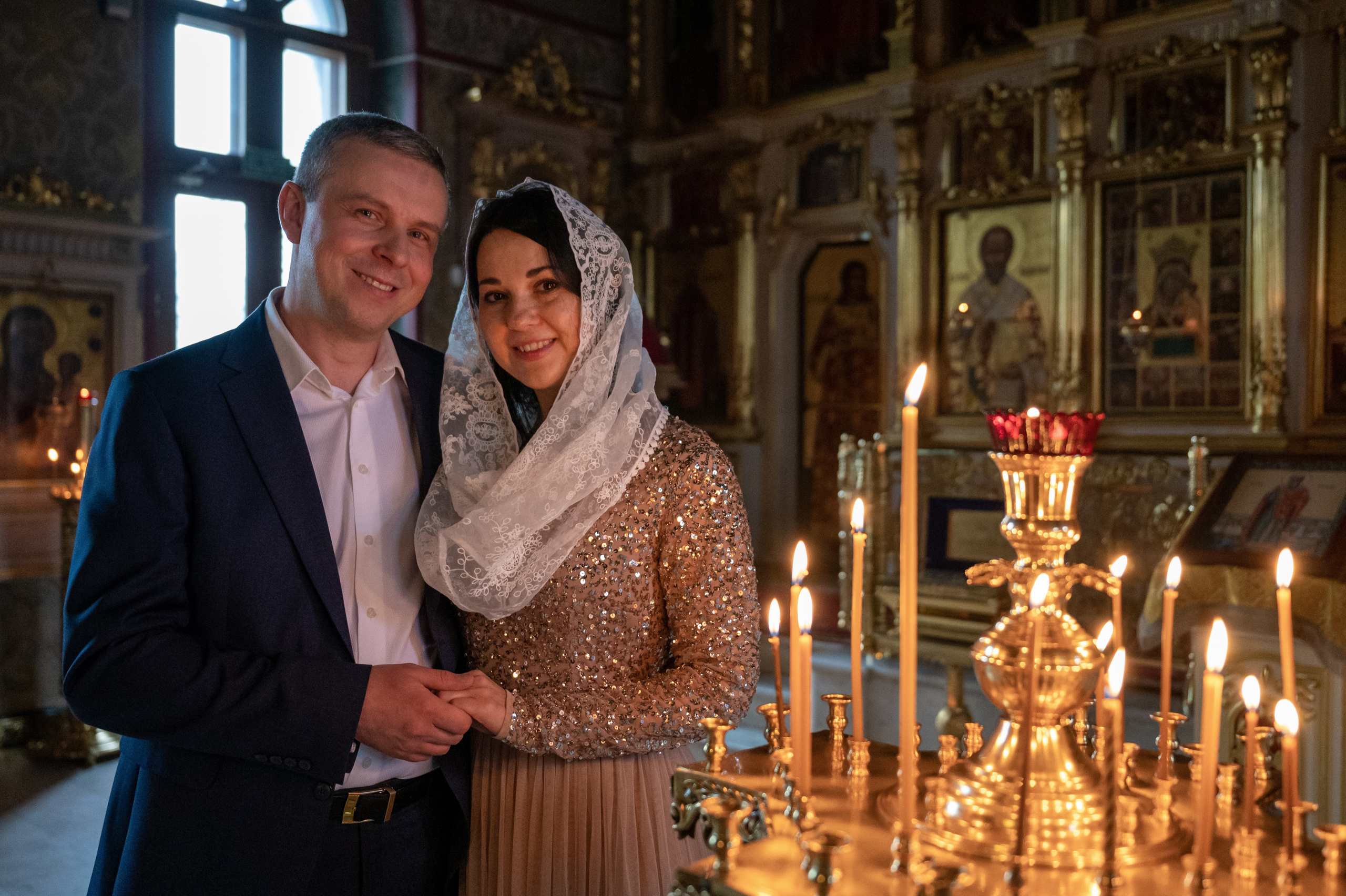 Венчание Александра и Ирины. Семейный и контент фотограф в Москве Alira