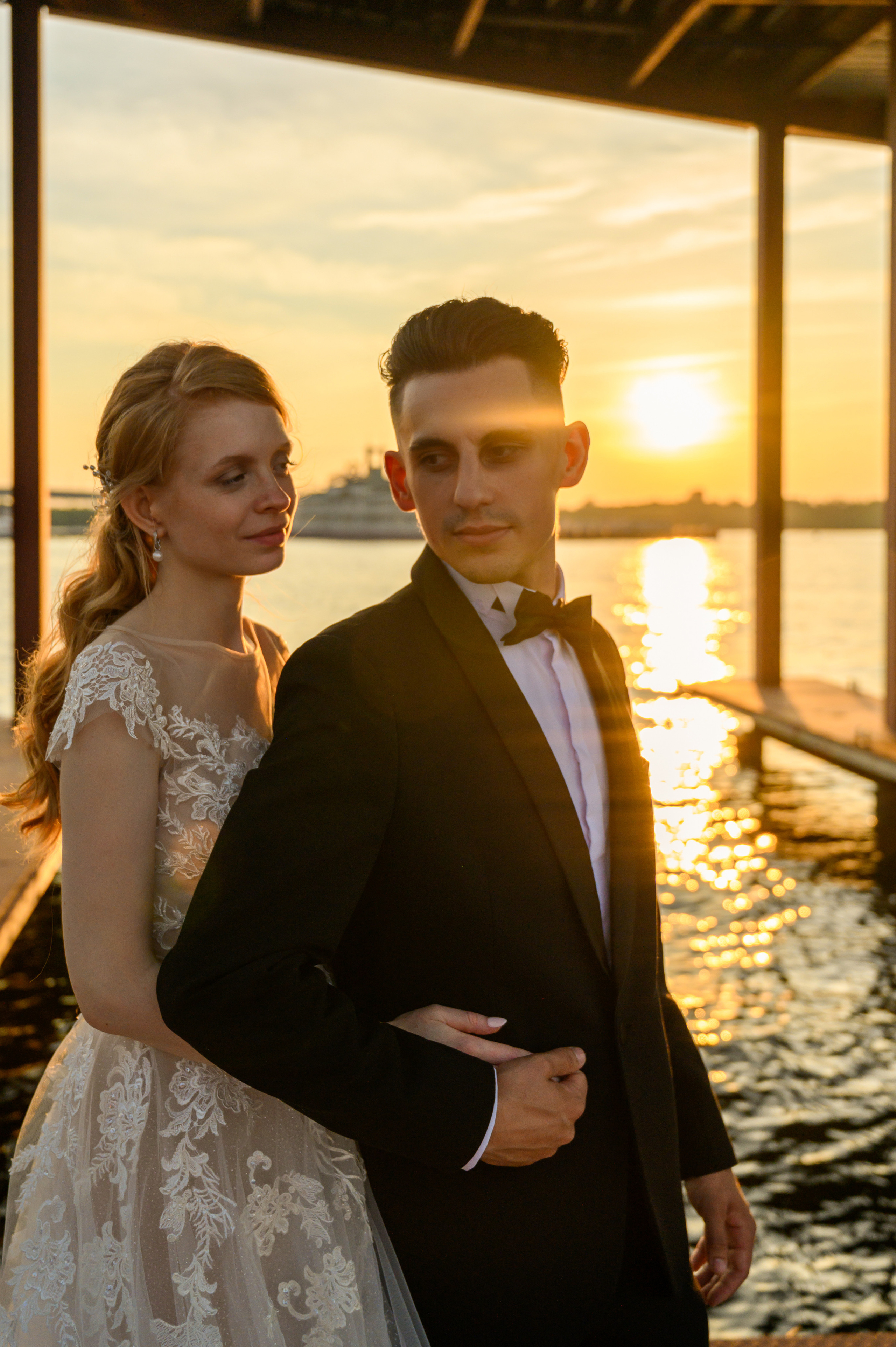 Свадьба на закате, съемка на закате. Семейный и контент фотограф в Москве Alira