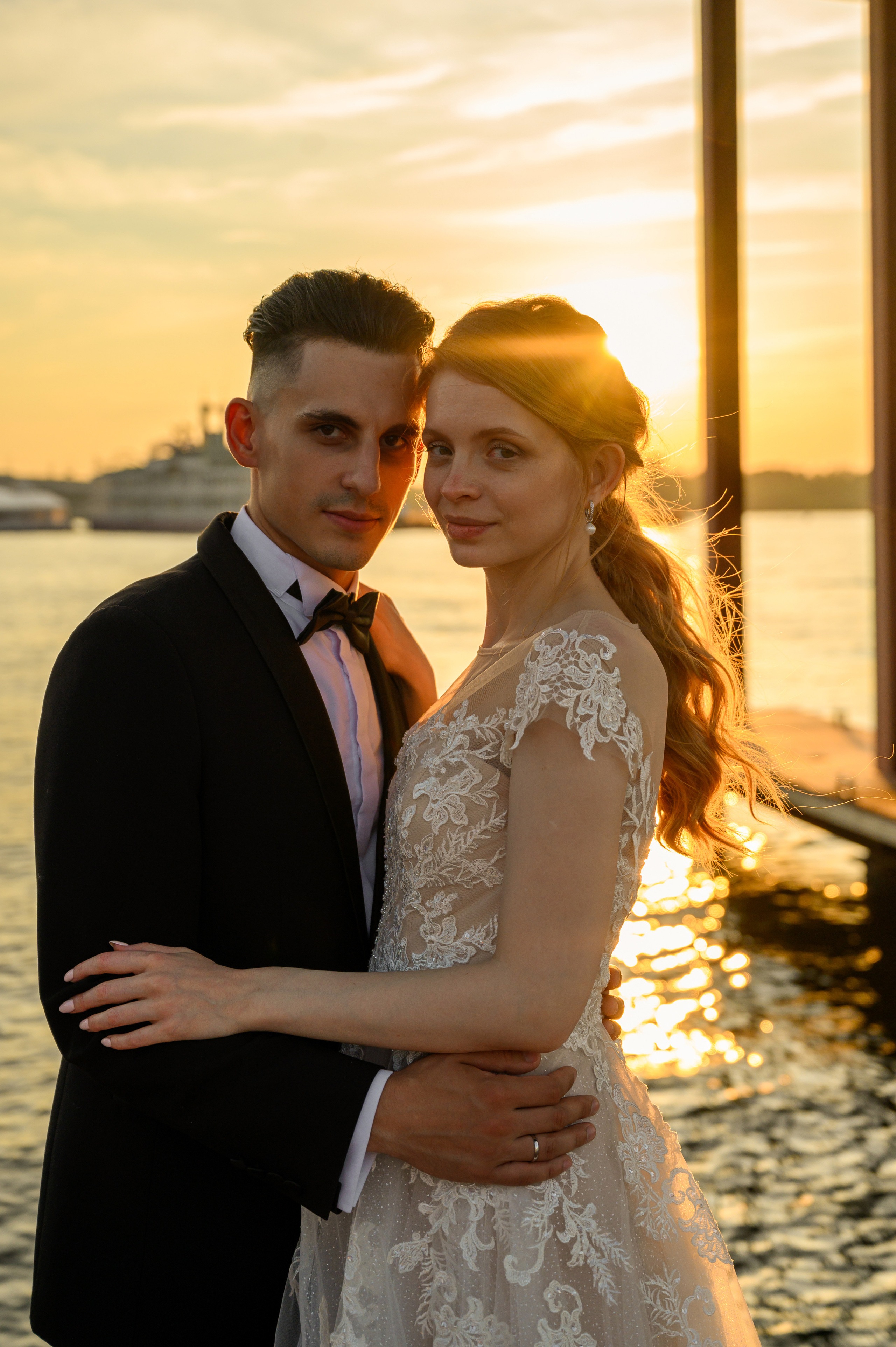 Свадьба на закате, съемка на закате. Семейный и контент фотограф в Москве Alira