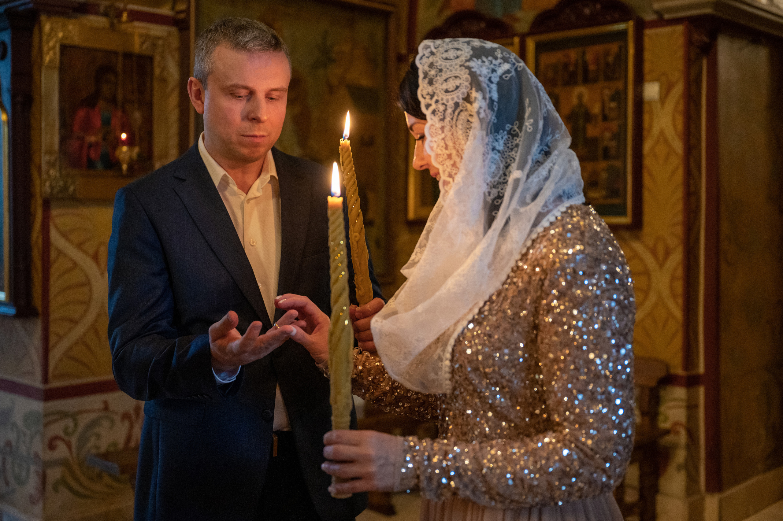 Венчание Александра и Ирины. Семейный и контент фотограф в Москве Alira