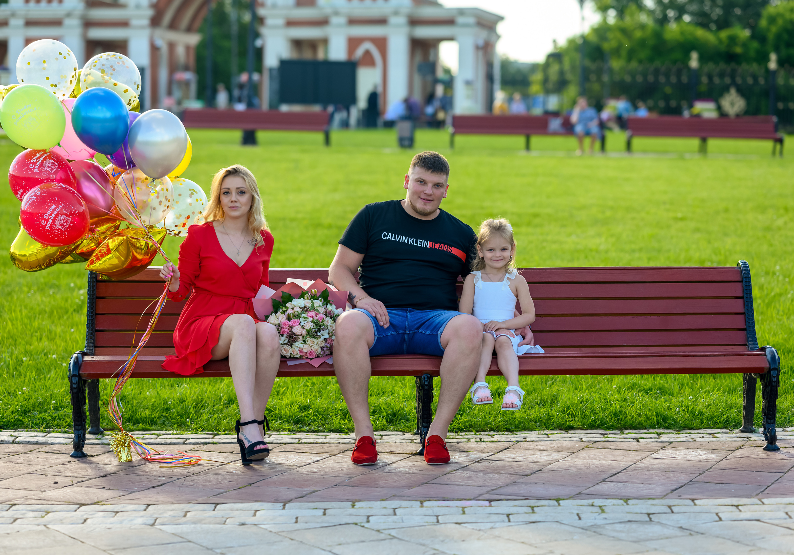 ДР Анюты 4 года. Семейный и контент фотограф в Москве Alira