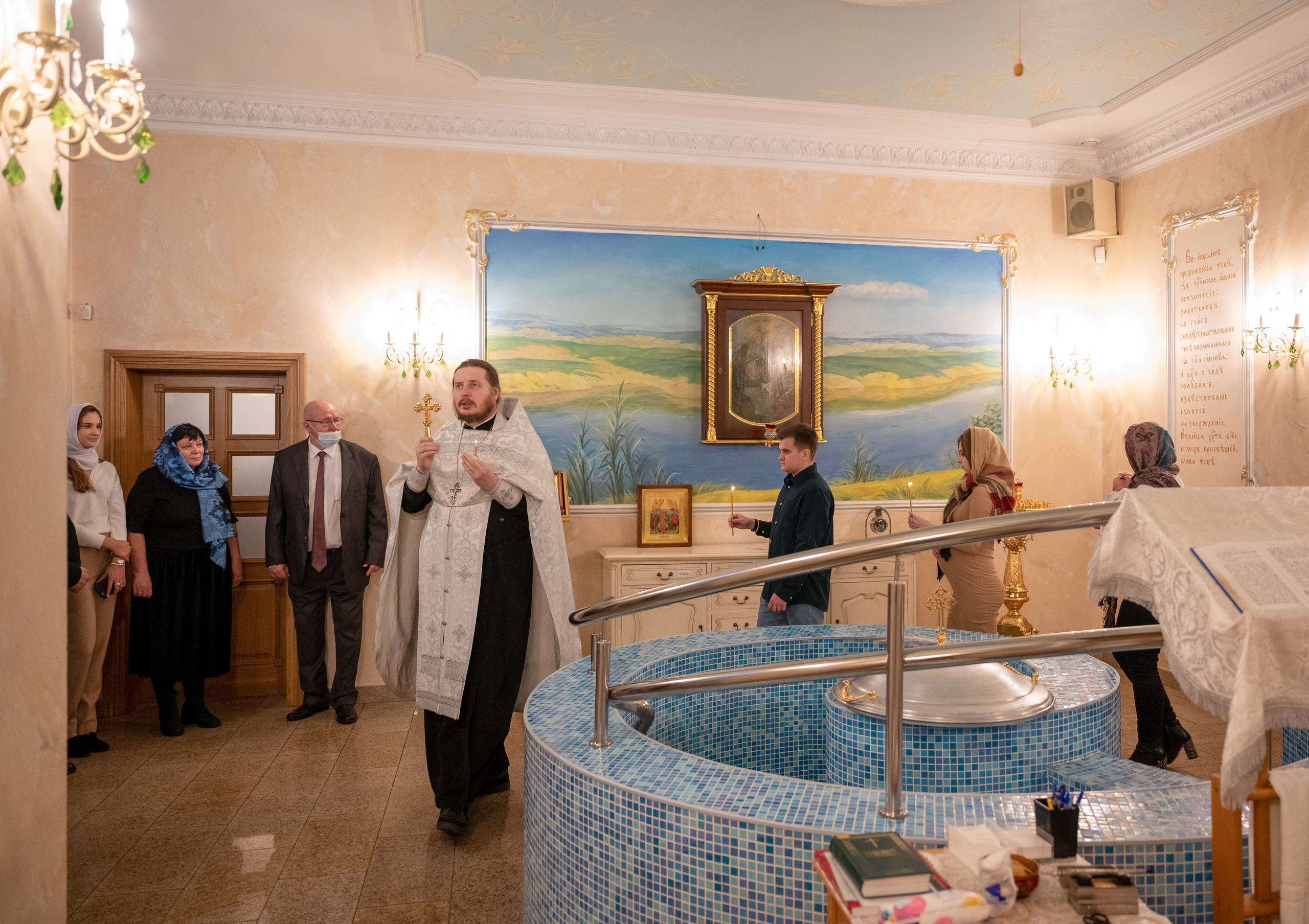 Крещение Андрея. Семейный и контент фотограф в Москве Alira