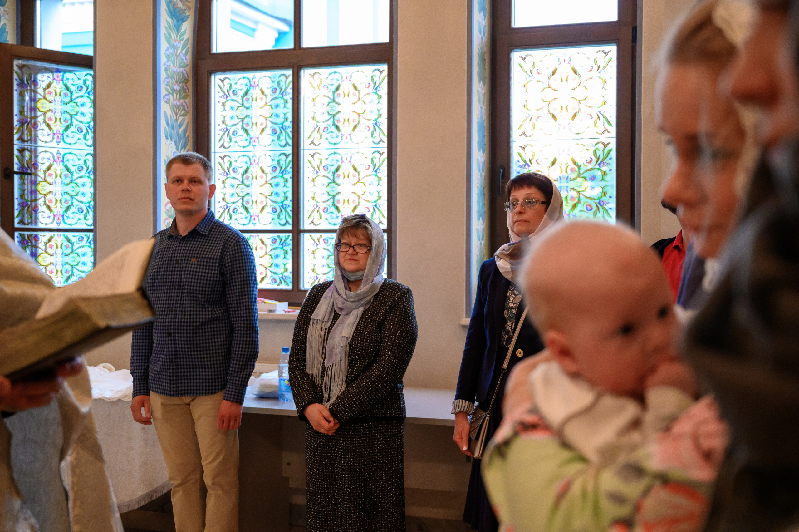 Крещение Варвары. Семейный и контент фотограф в Москве Alira