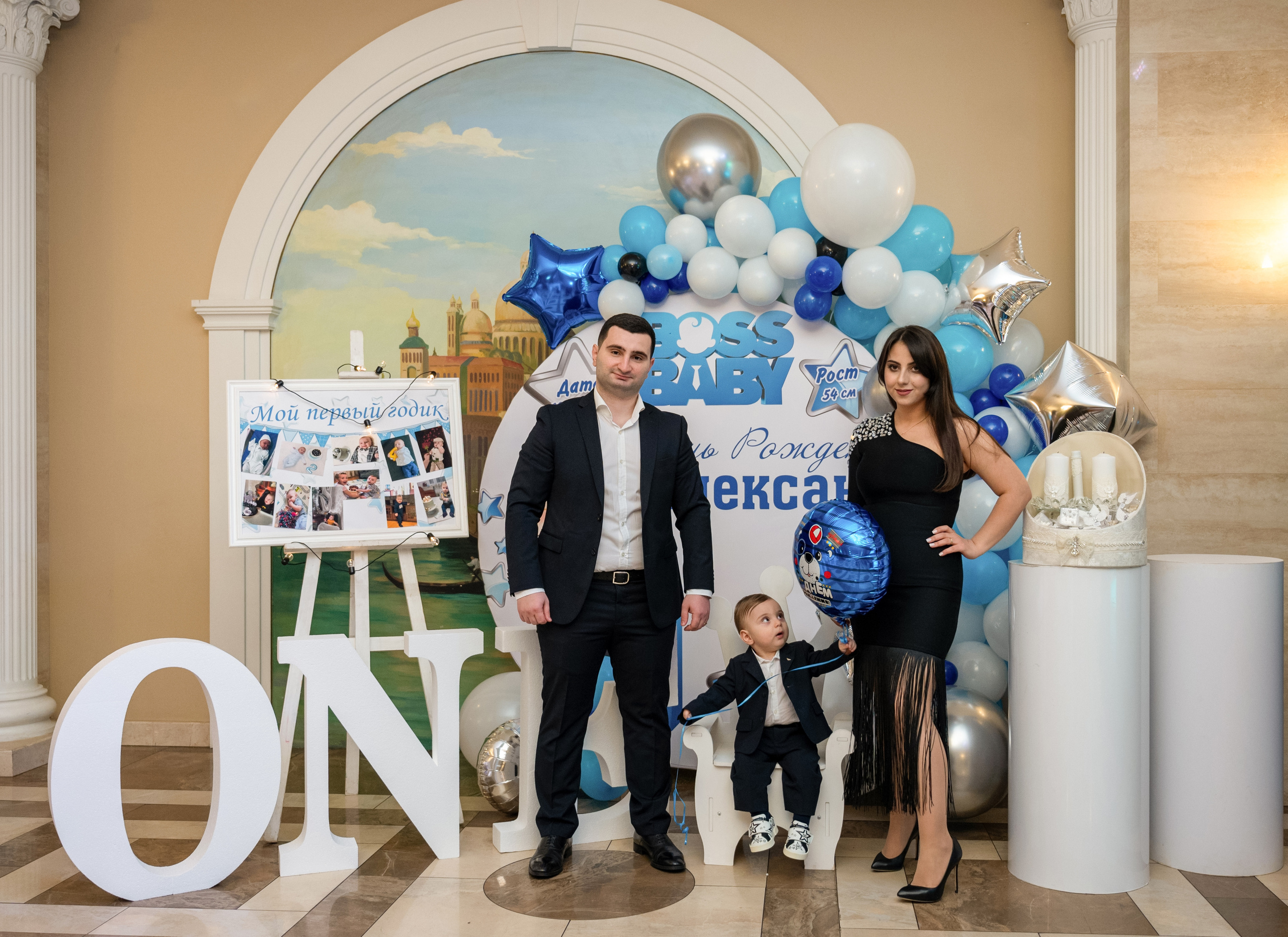 ДР Алексана 1 годик. Семейный и контент фотограф в Москве Alira