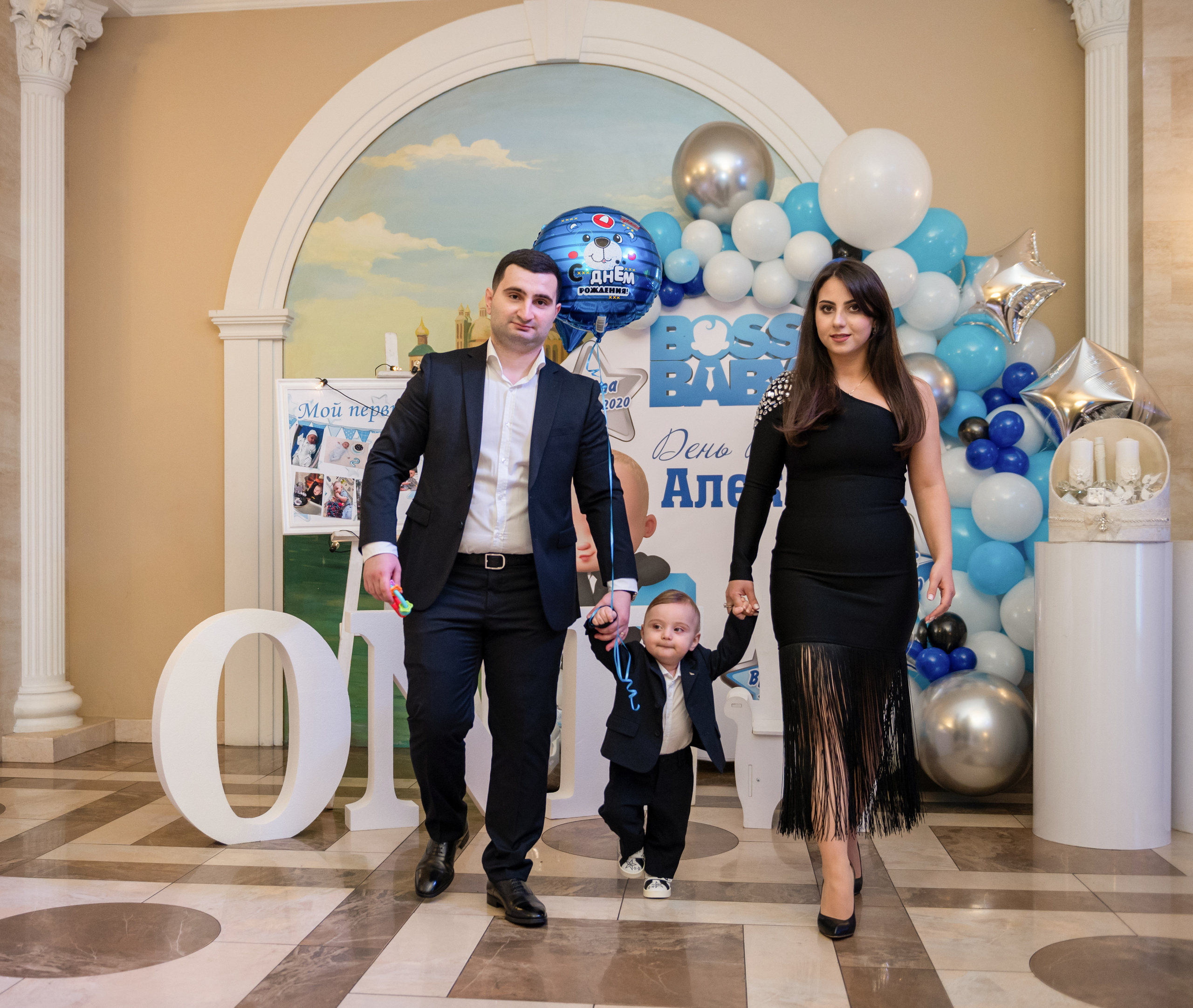 ДР Алексана 1 годик. Семейный и контент фотограф в Москве Alira