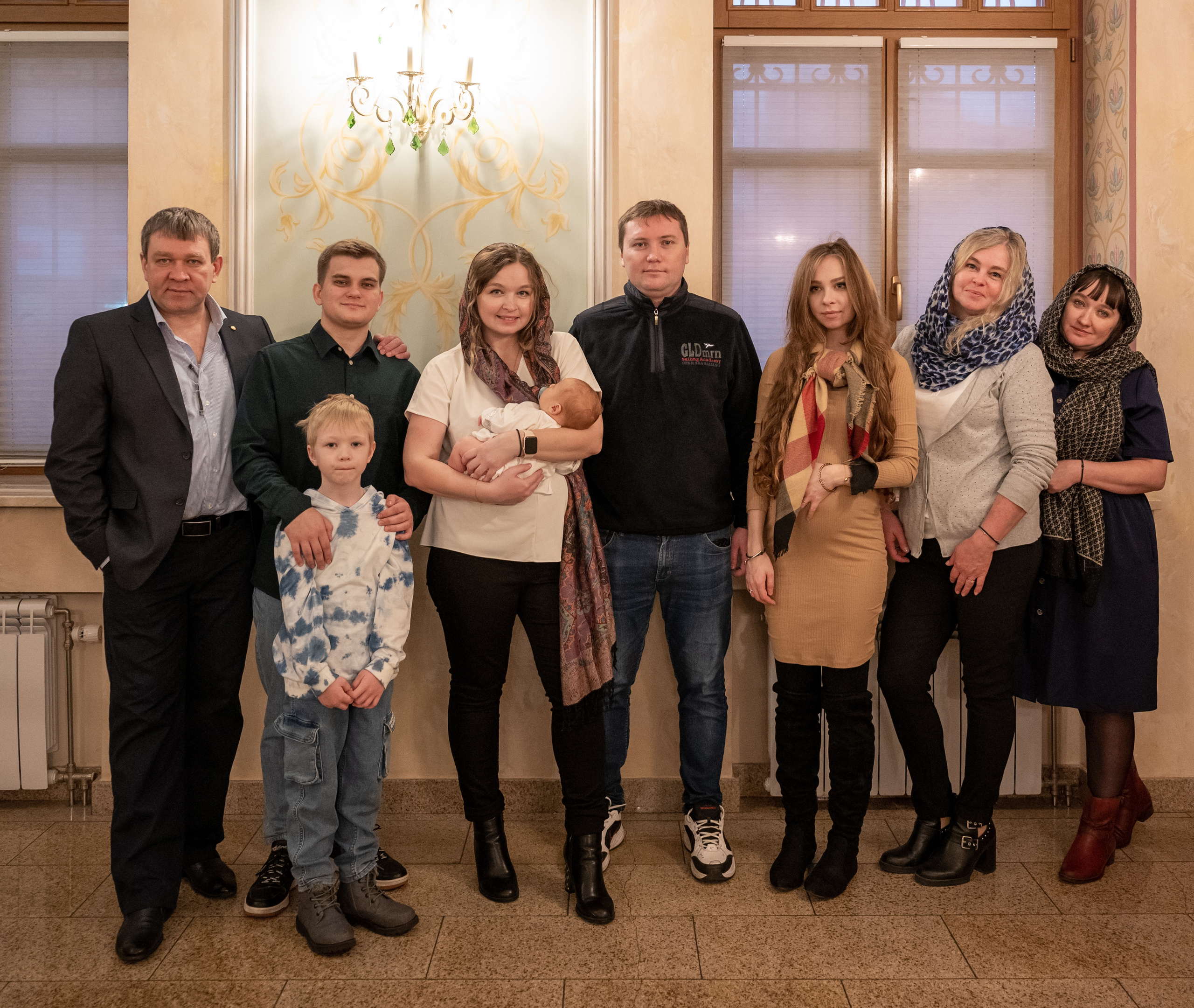 Крещение Андрея. Семейный и контент фотограф в Москве Alira