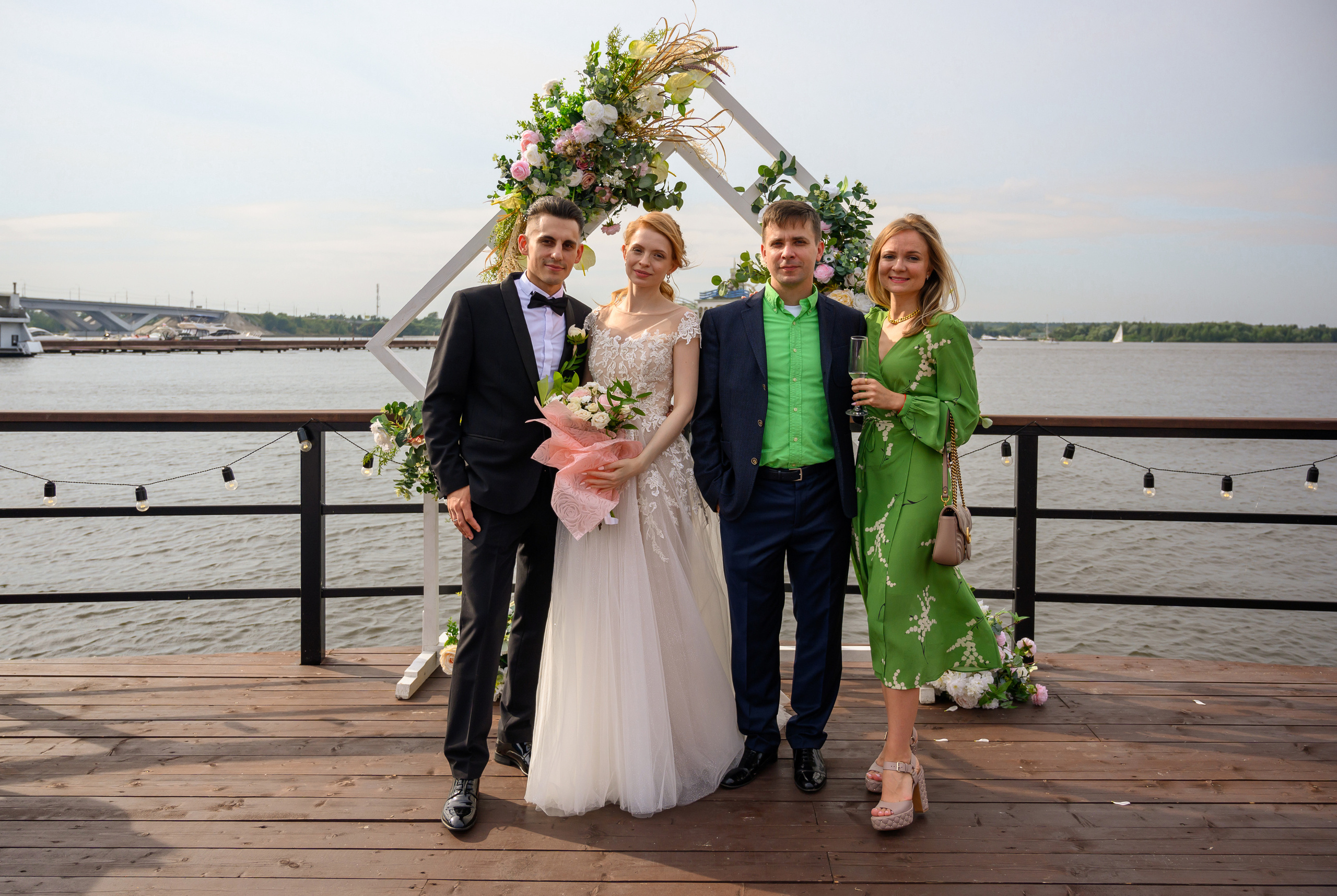 Свадьба на закате, съемка на закате. Семейный и контент фотограф в Москве Alira