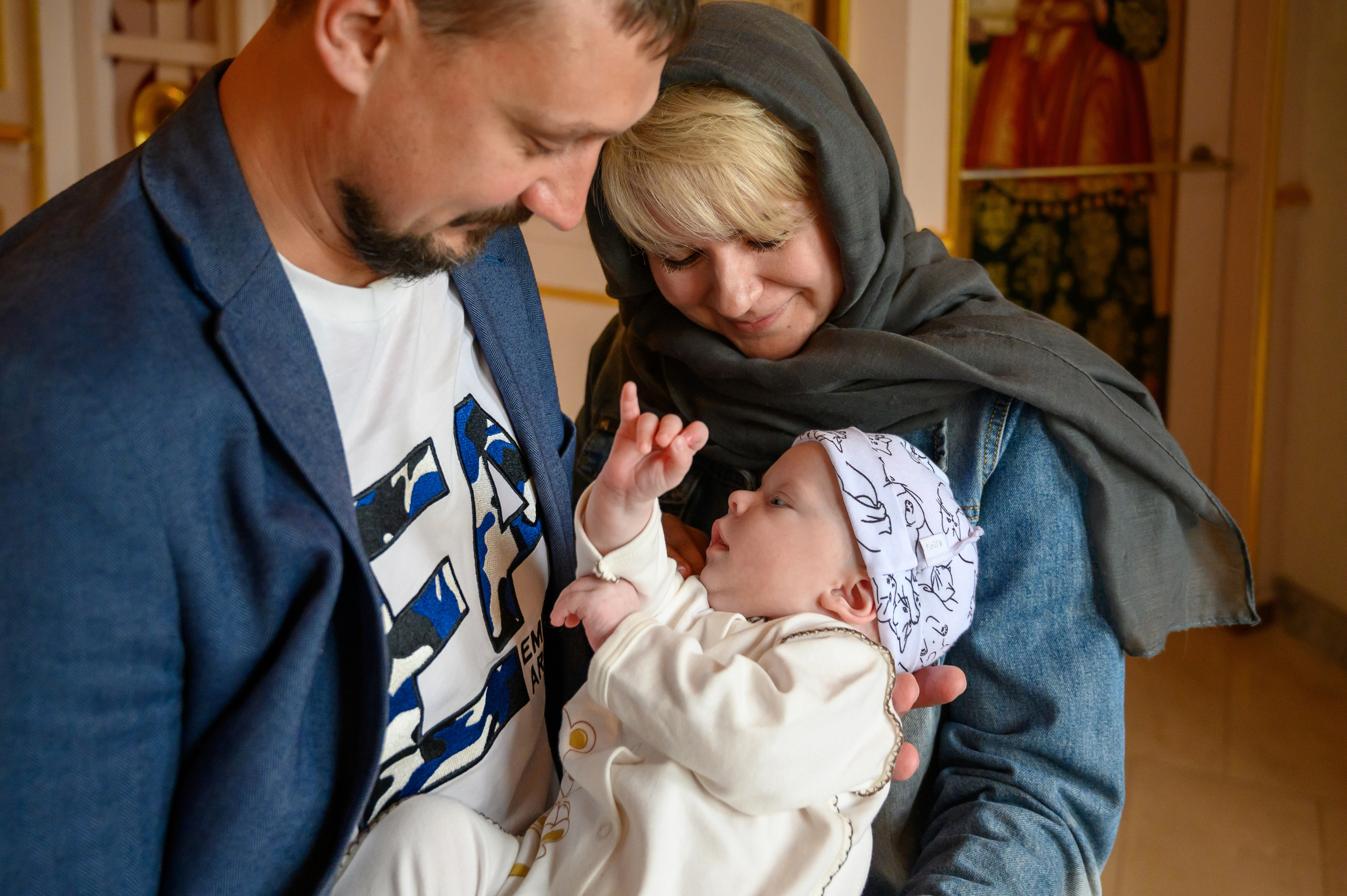 Крещение Варвары. Семейный и контент фотограф в Москве Alira