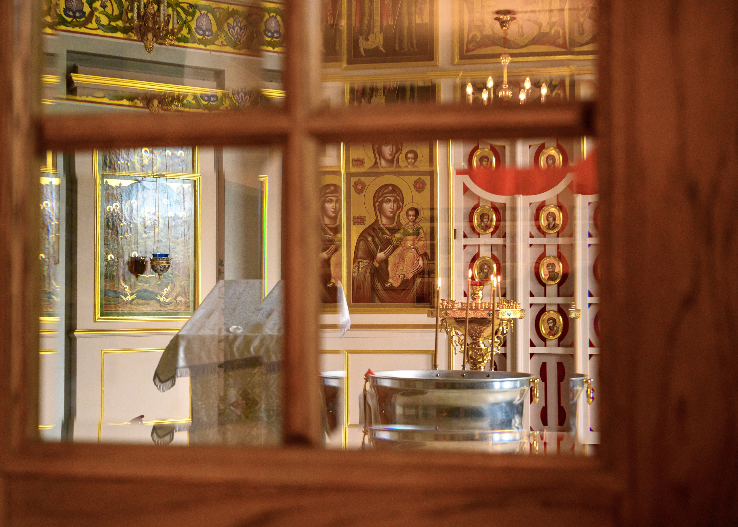 Крещение Варвары. Семейный и контент фотограф в Москве Alira