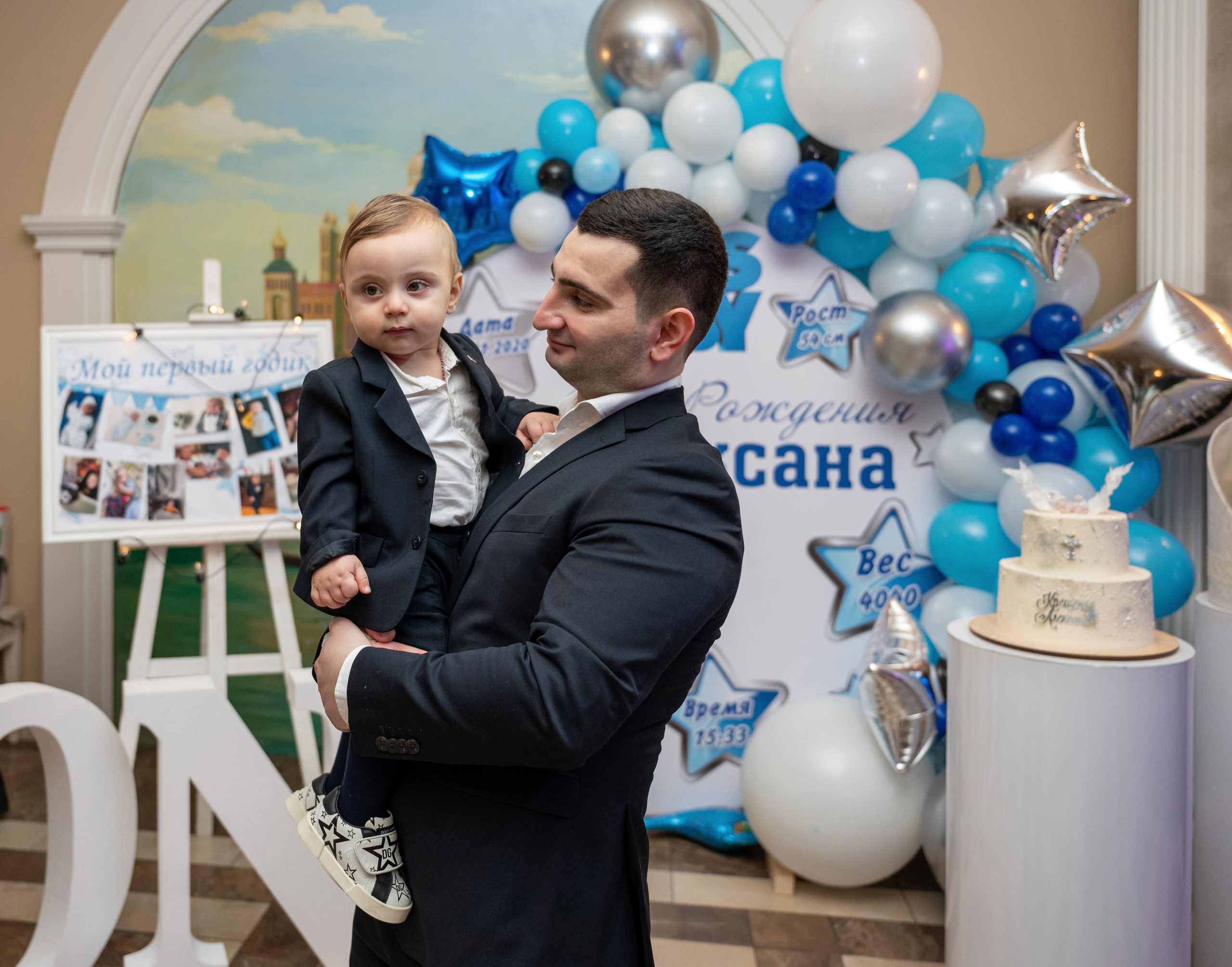 ДР Алексана 1 годик. Семейный и контент фотограф в Москве Alira