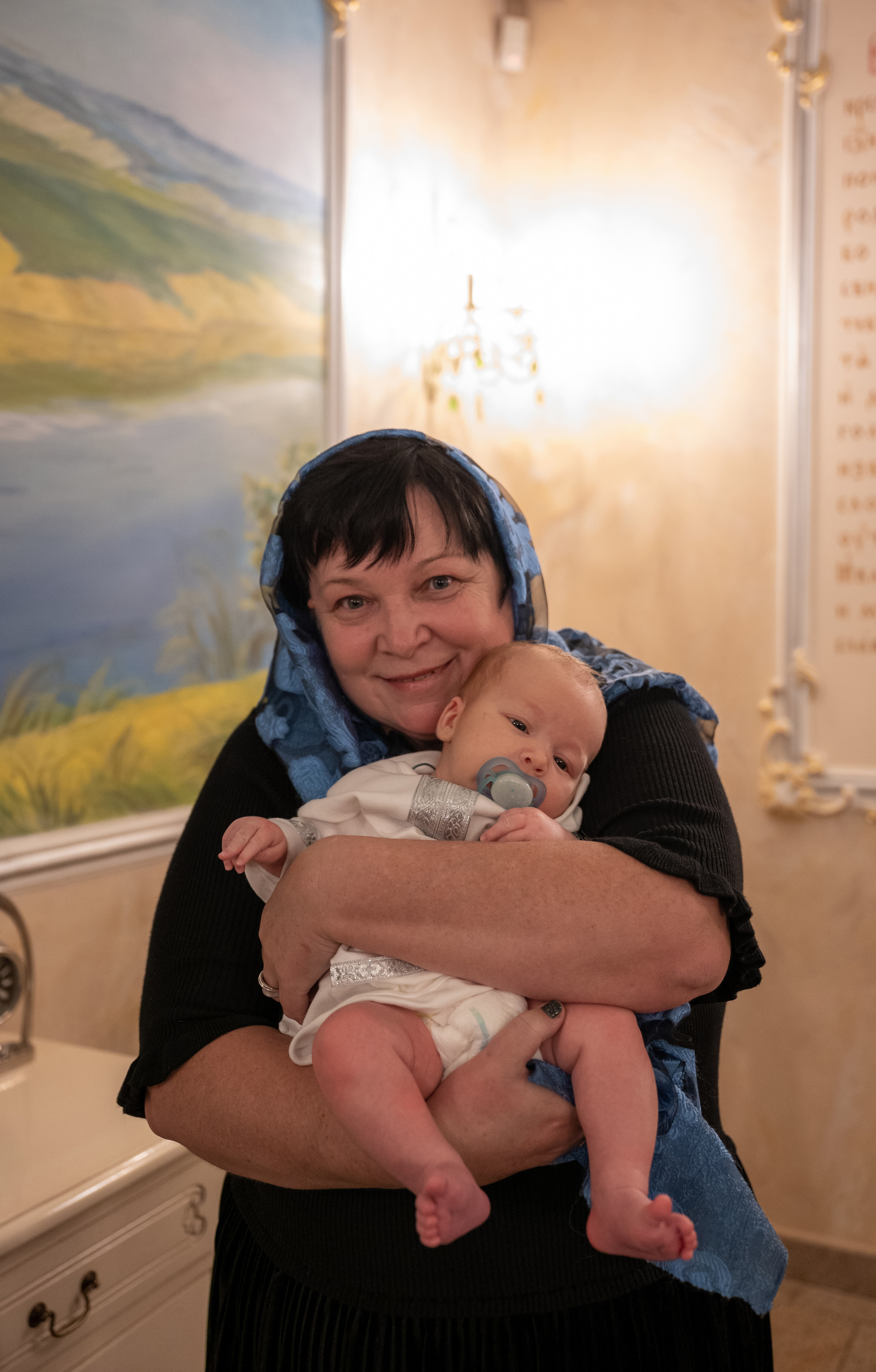 Крещение Андрея. Семейный и контент фотограф в Москве Alira