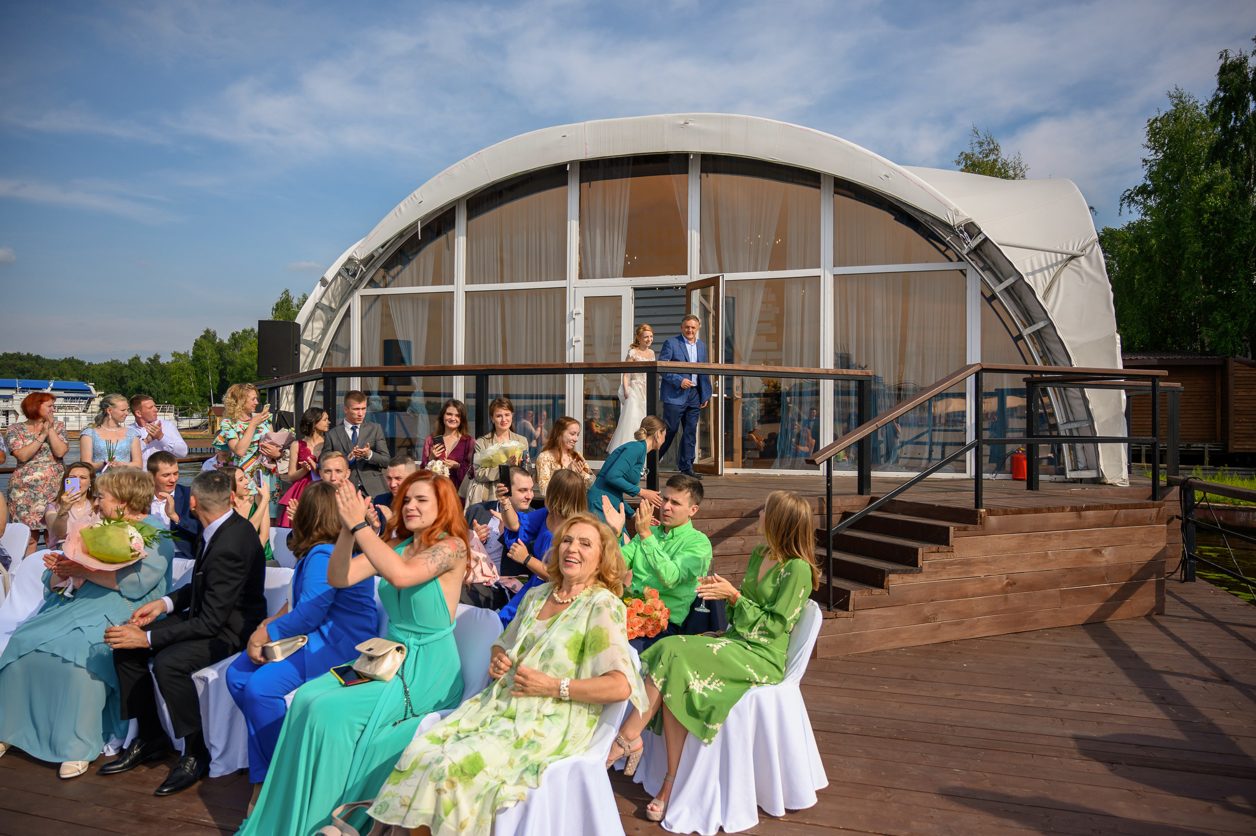 Свадьба на закате, съемка на закате. Семейный и контент фотограф в Москве Alira