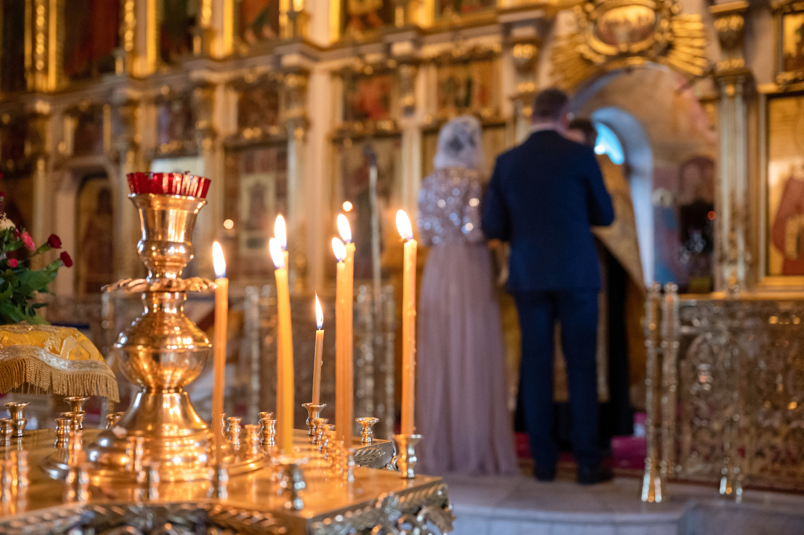 Венчание Александра и Ирины. Семейный и контент фотограф в Москве Alira