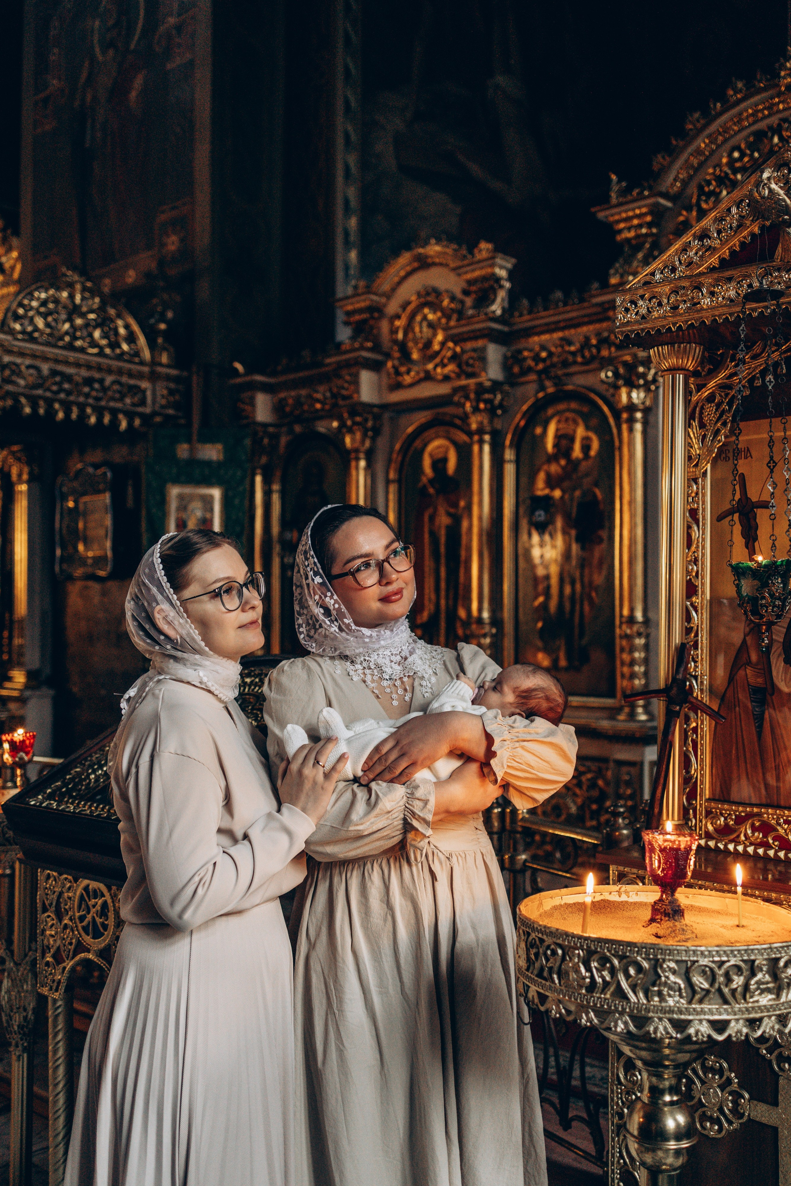 Крещение в Храме Воскресения Словущего в Даниловской Слободе. Главная