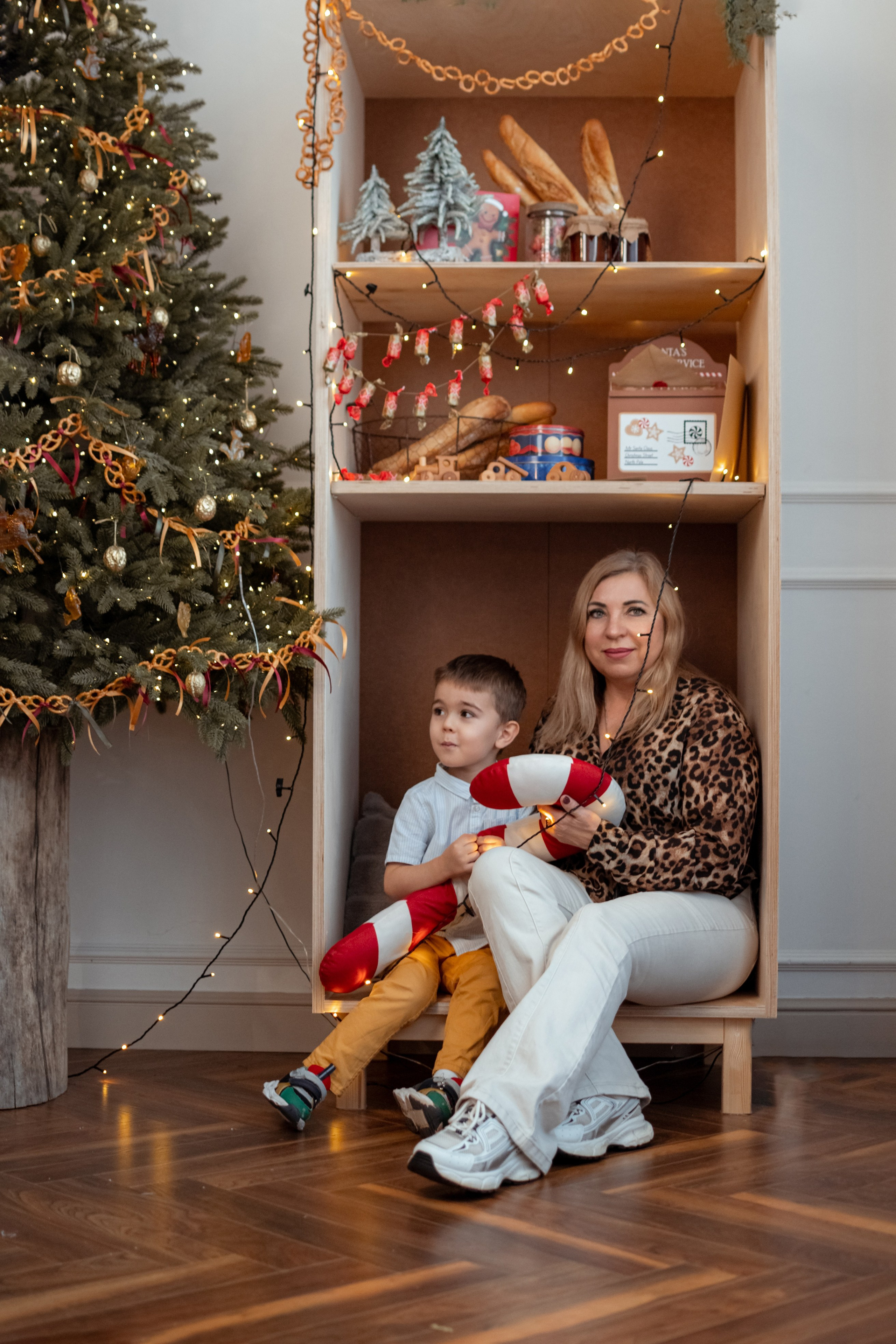 Новогодняя фотосессия для семьи Александры. Фотограф в Самаре | Катерина Гущина
