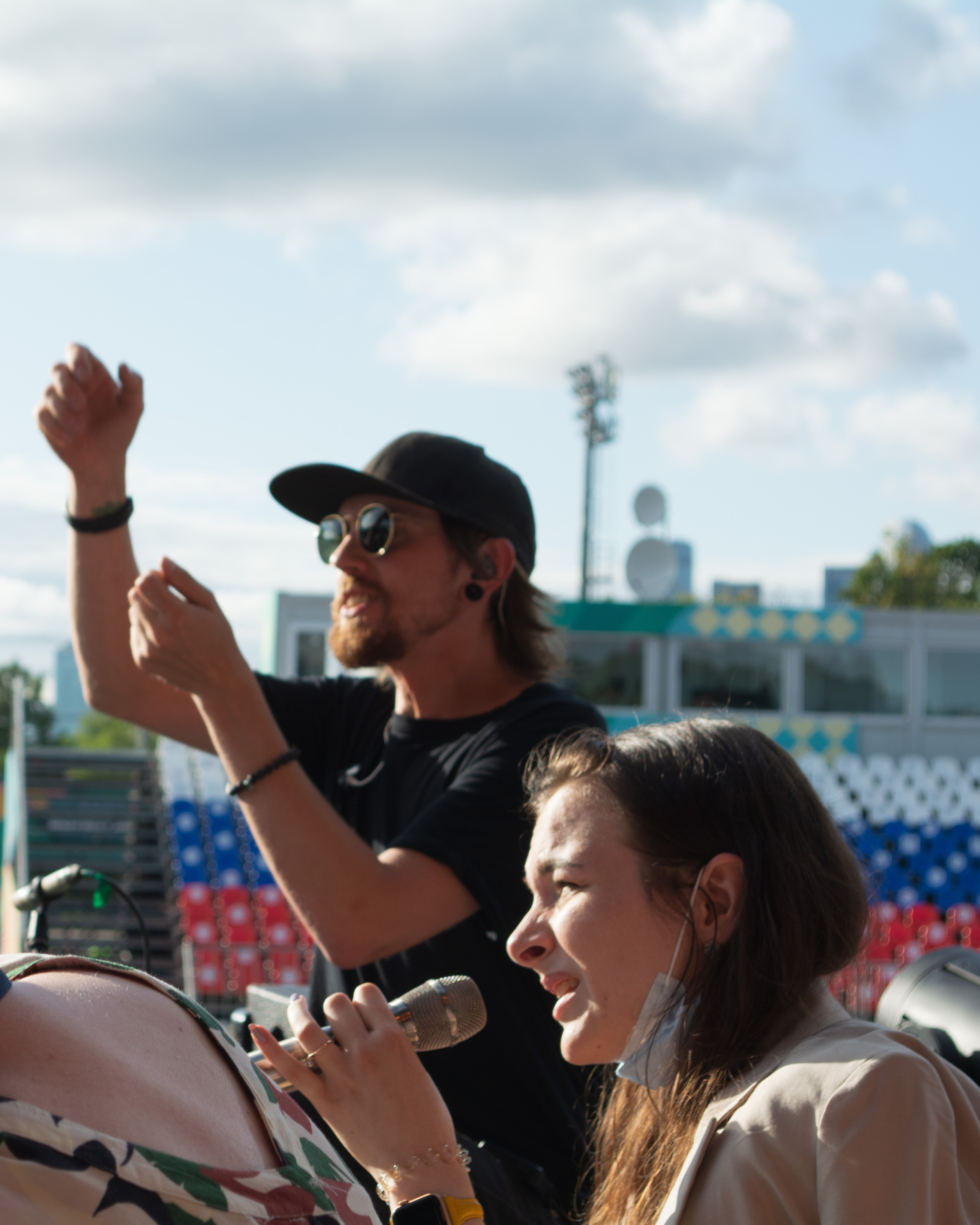 Съемка концерта