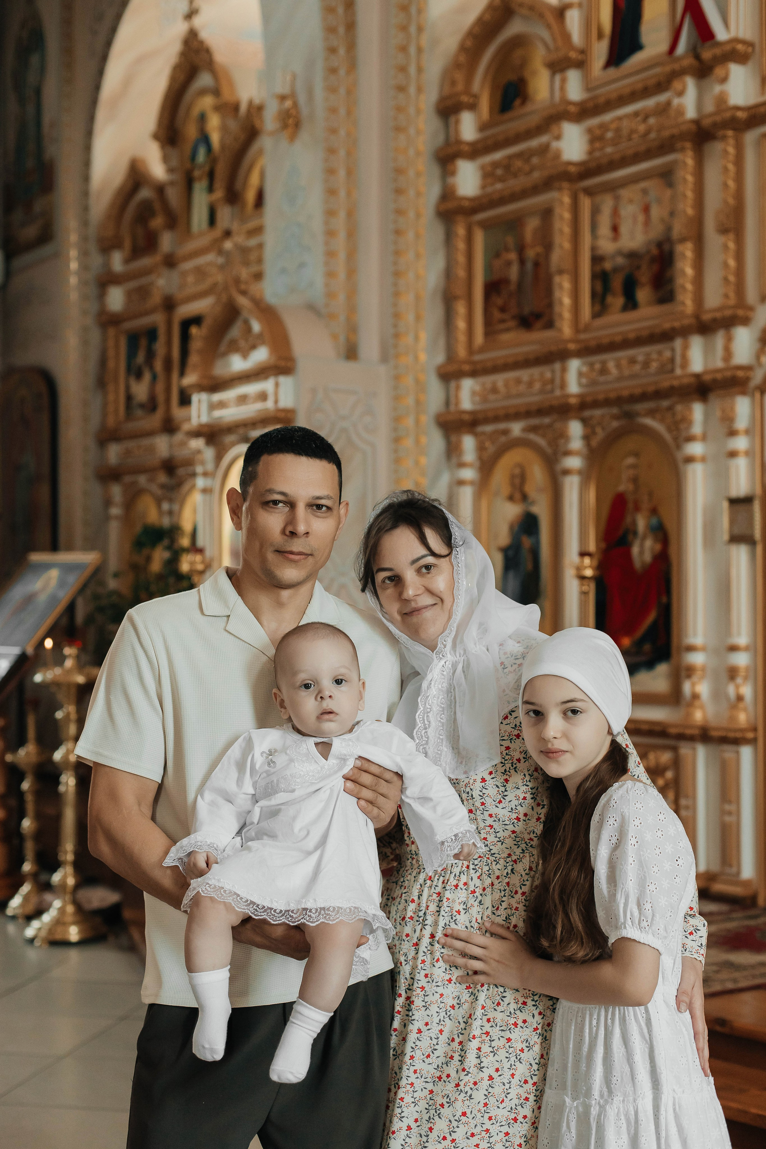 Таинство крещения Димочки. Фотограф в городе Сальск