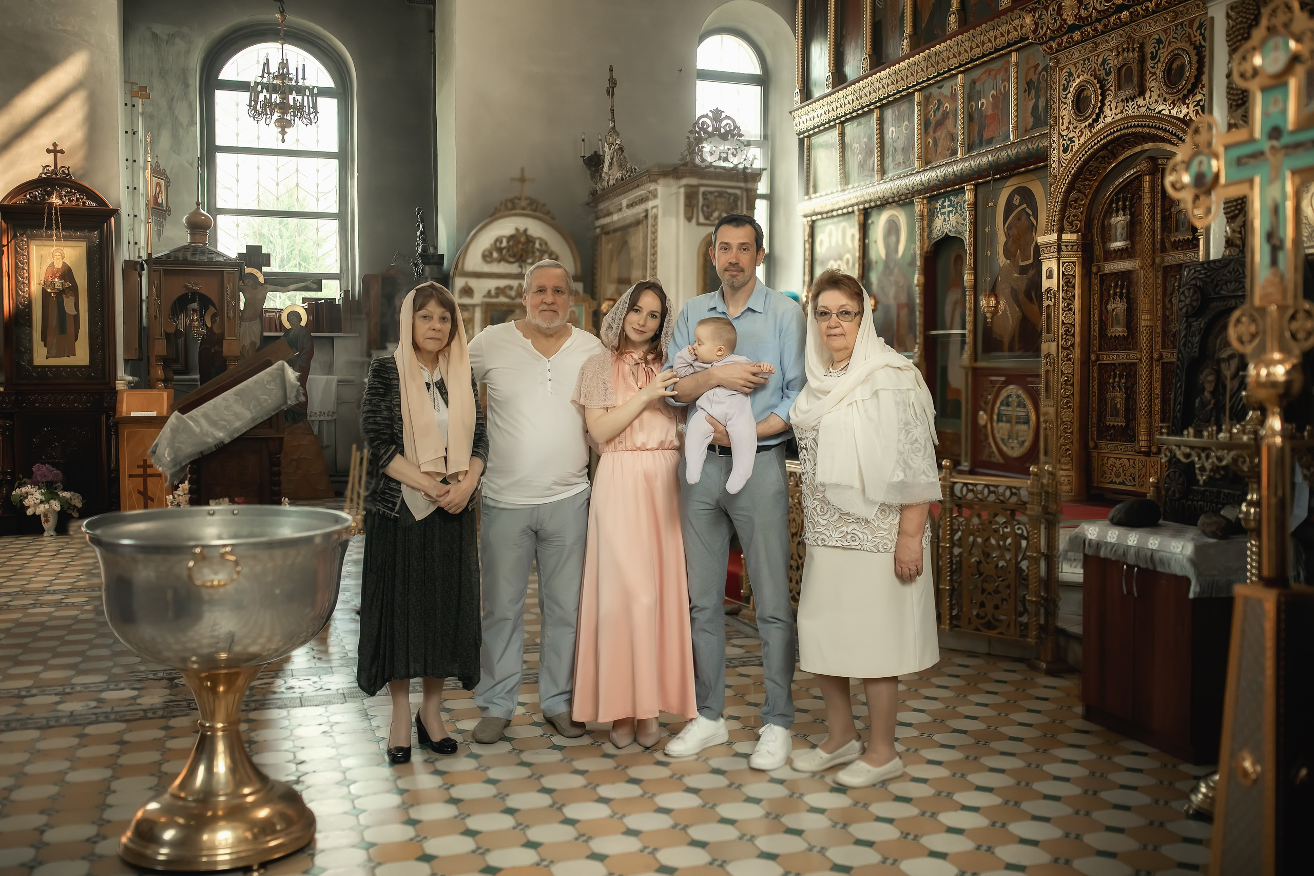 КРЕЩЕНИЕ ЕКАТЕРИНЫ. ФОТОГРАФ