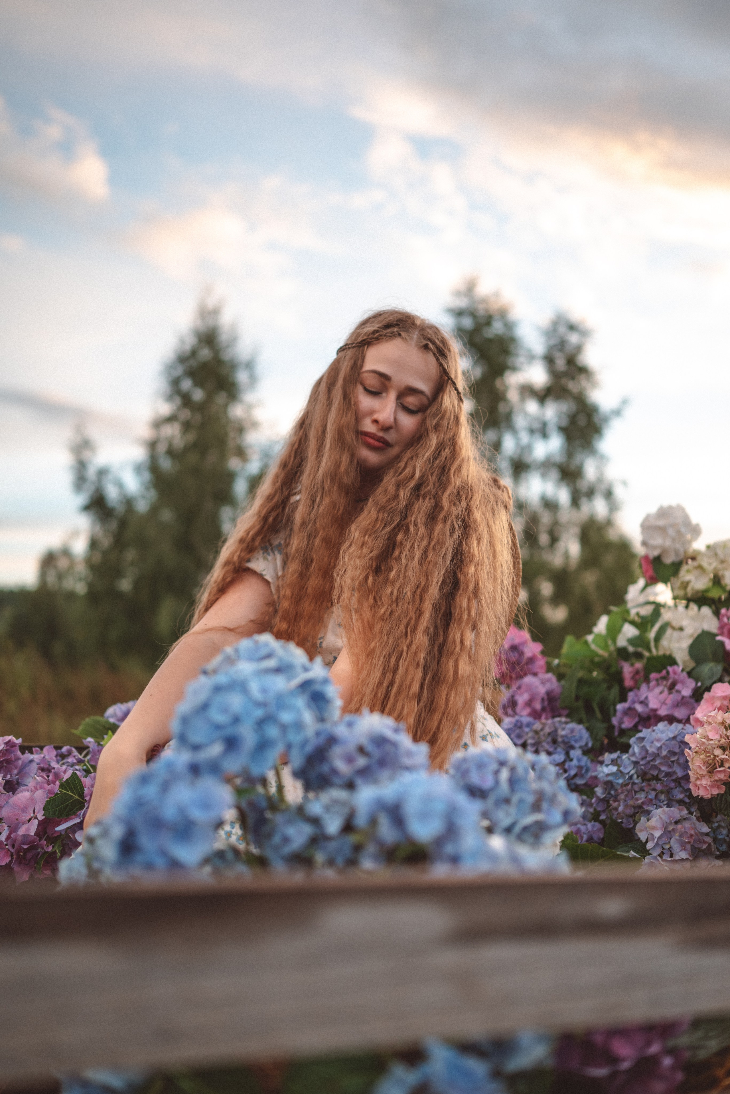 Гортензии. Семейный и детский фотограф в Москве Князева Диана