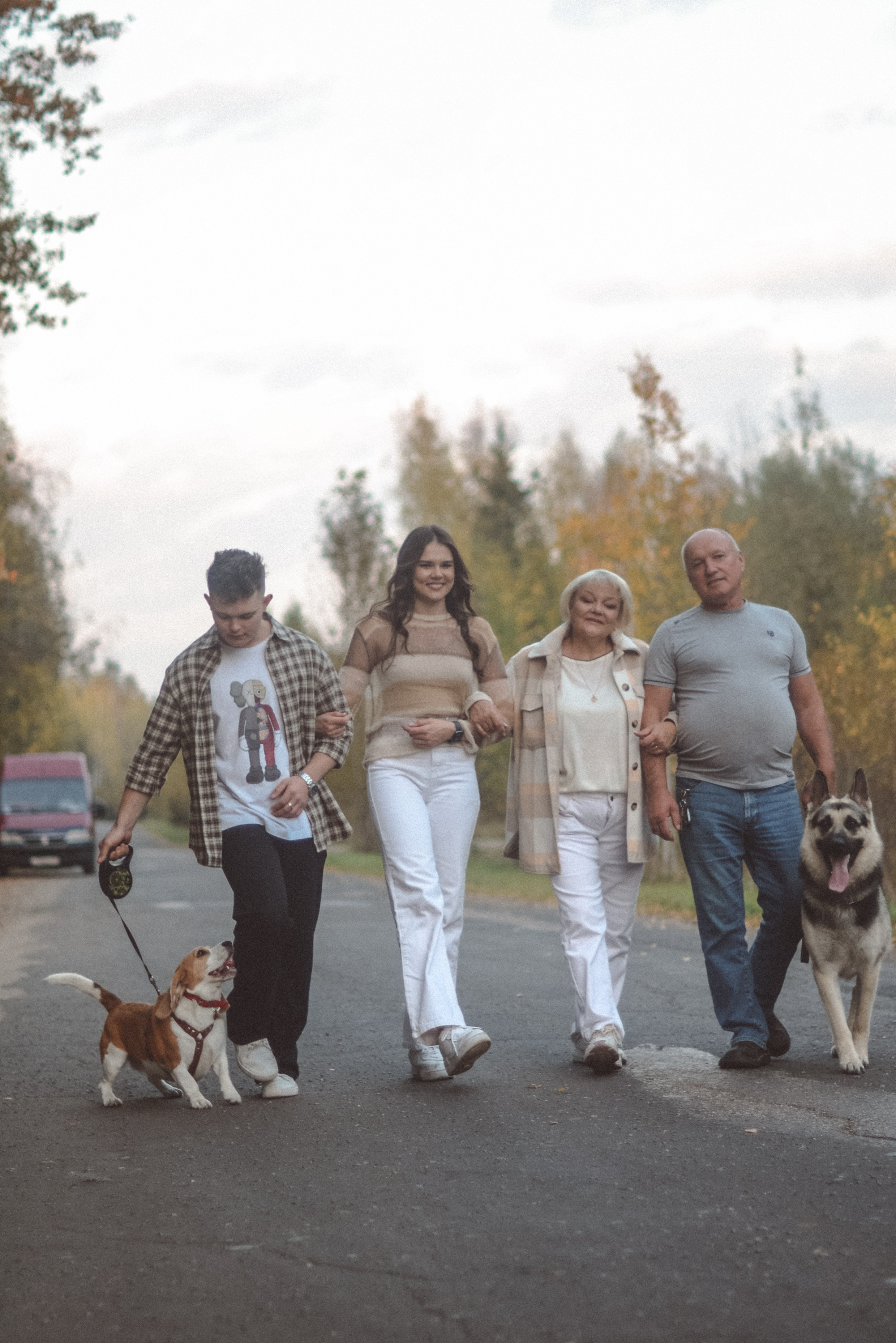 Одним осенним днем. Семейный и детский фотограф в Москве Князева Диана
