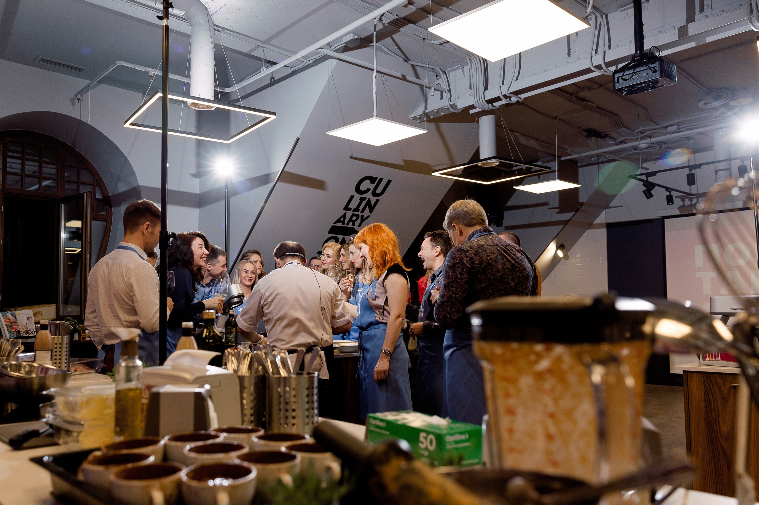 Кулинарная студия. Репортаж. Свадебный фотограф в Санкт-Петербурге Павел Резниченко