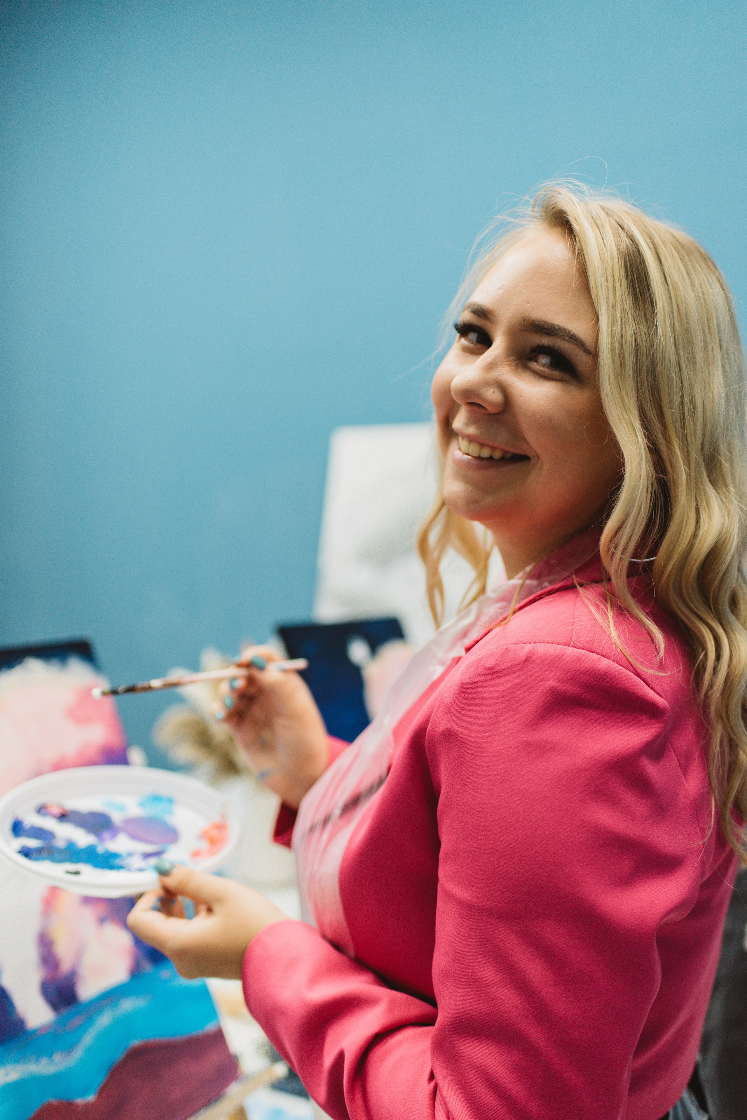 Арт-вечеринка у Екатерины. Сайт портфолио