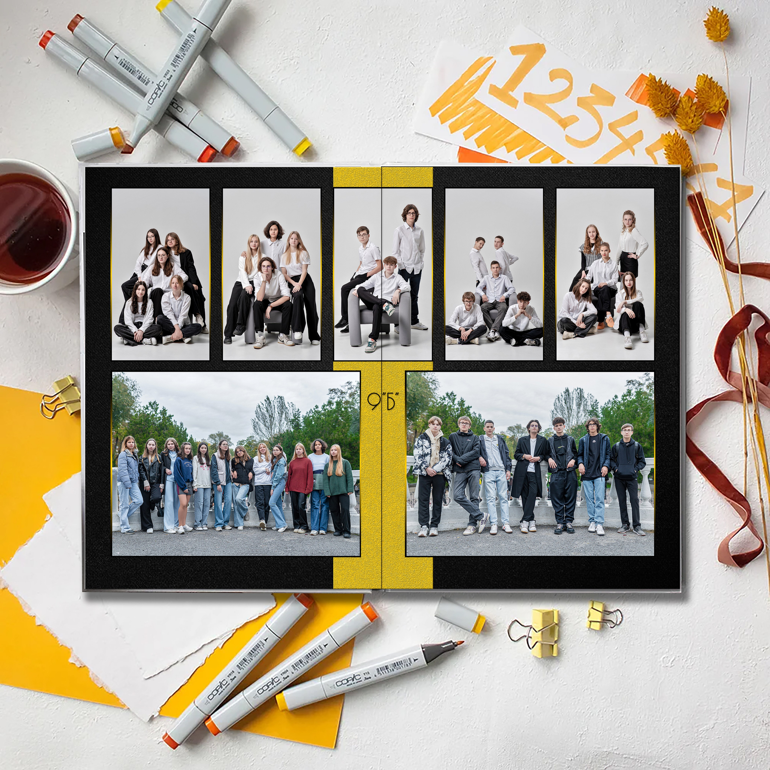 Выпускной альбом для выпускников школы (Дизайн № 232). Современные Выпускные Альбомы в Ростове-на-Дону