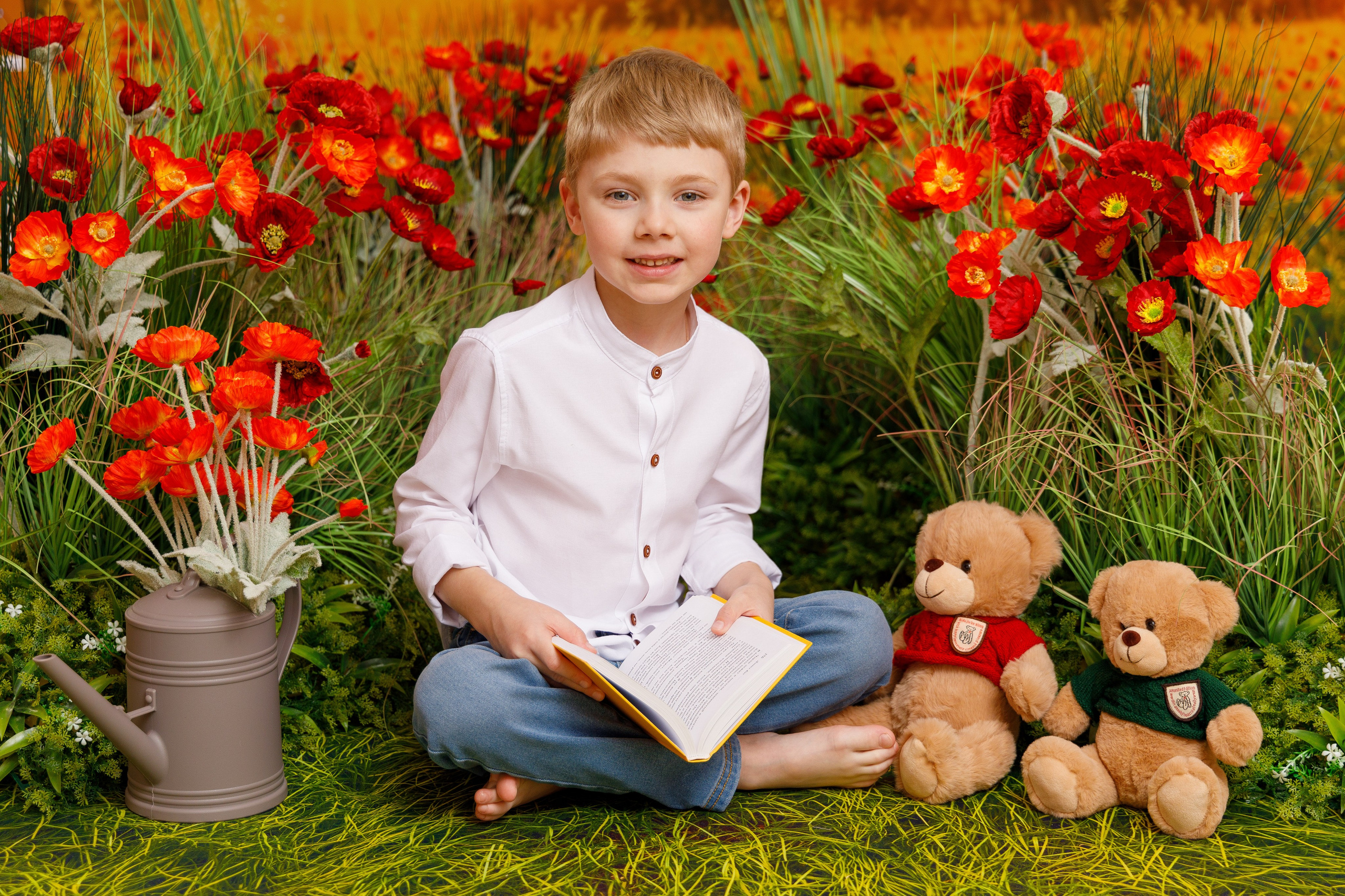 Маки. Детская фотостудия Москва