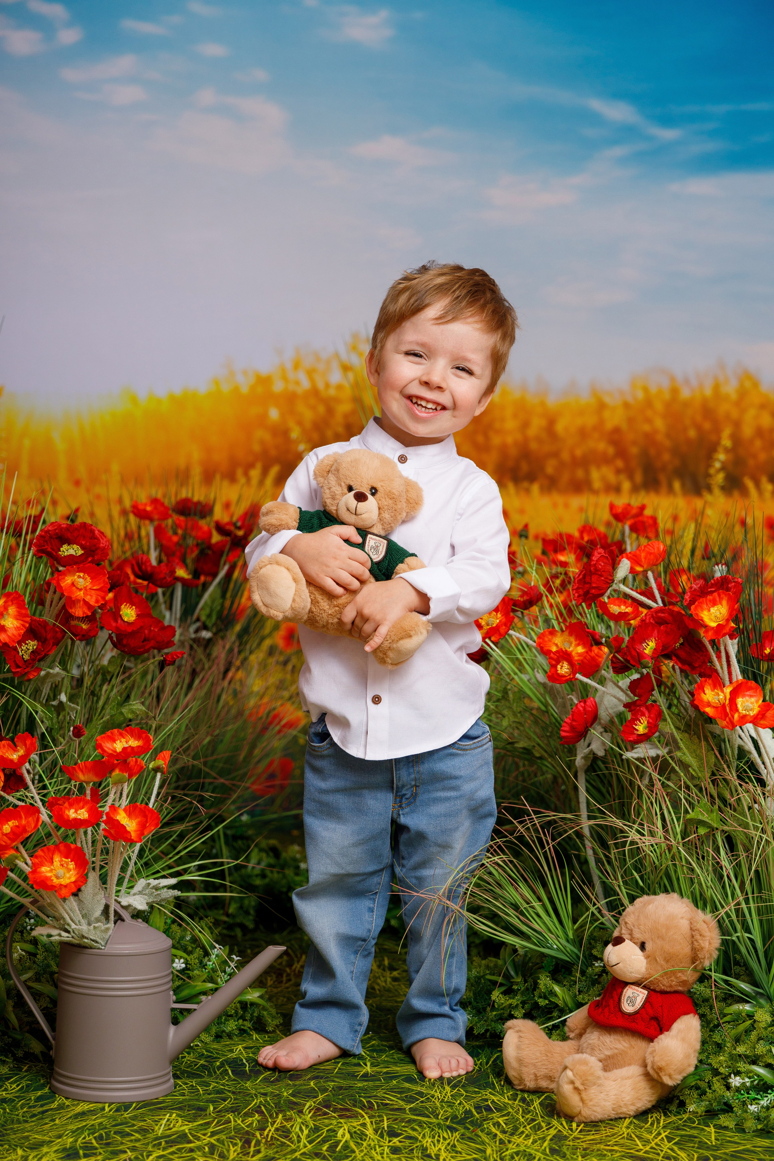 Маки. Детская фотостудия Москва