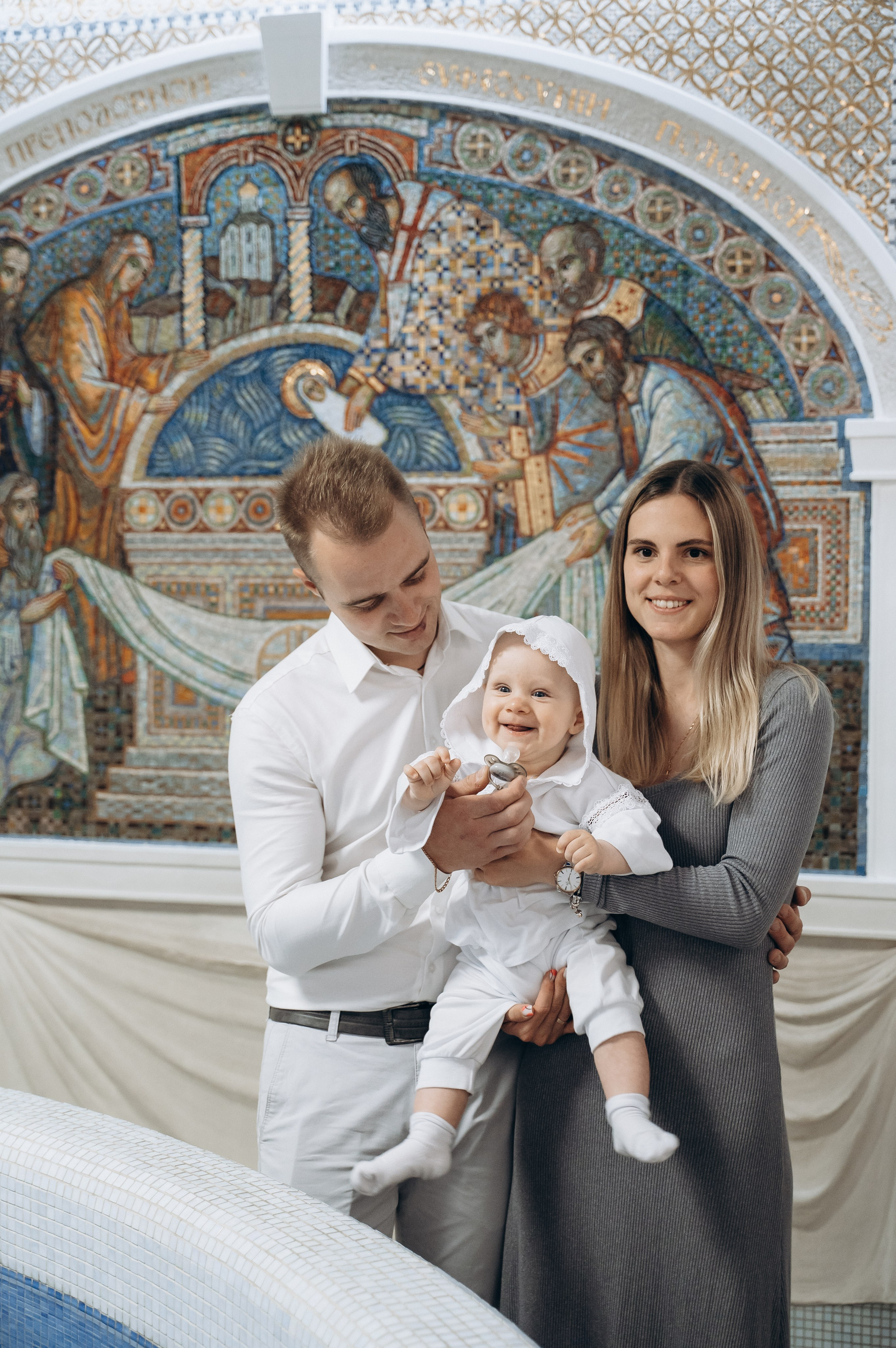 Крещение Макара. Семейный фотограф в Минске Дарья Дреко